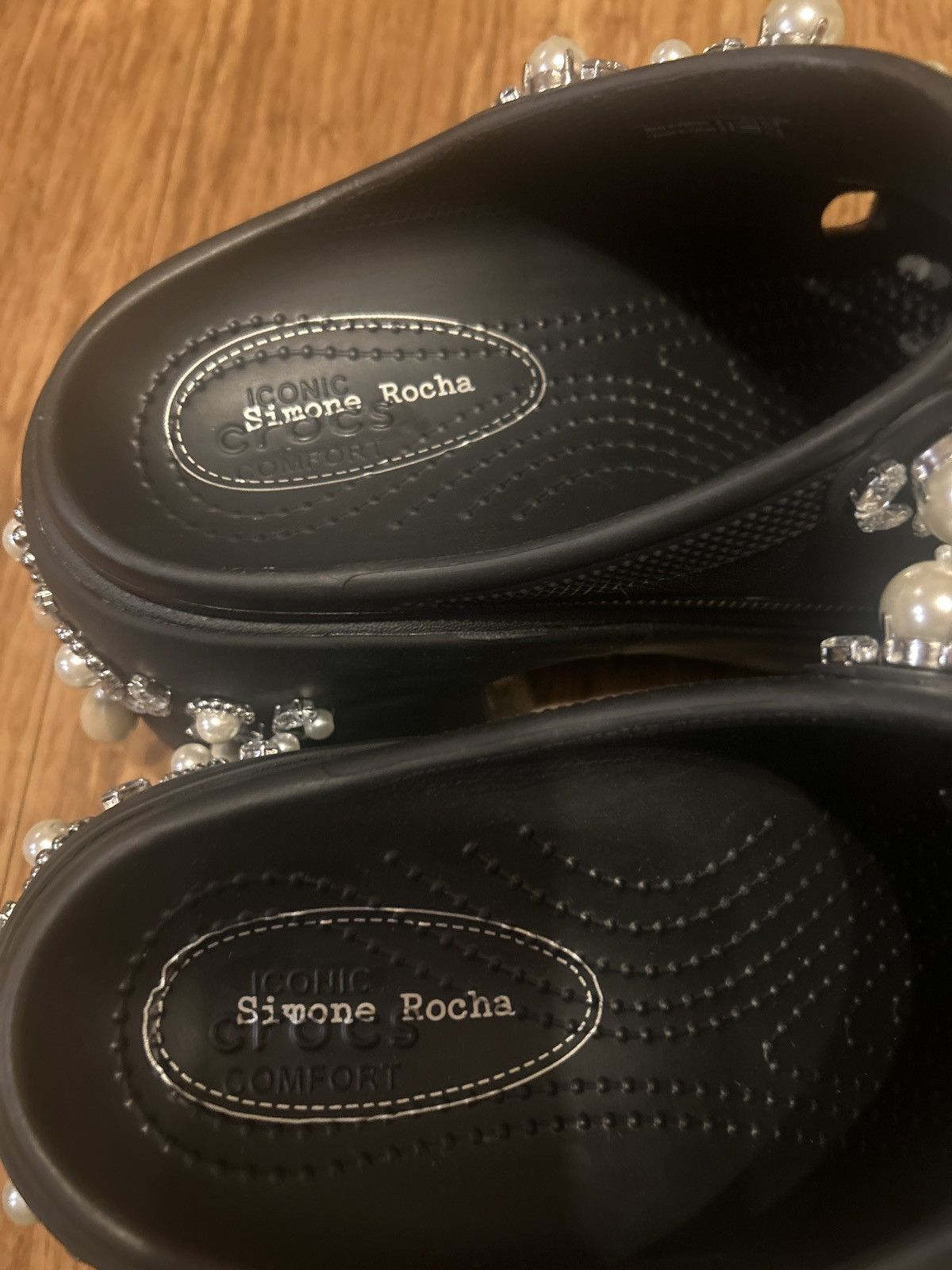 Crocs × Simone Rocha SIMONE ROCHA X Crocs Women's Siren Spiked Clog Black Size US 8 / IT 38 - 4 Thumbnail