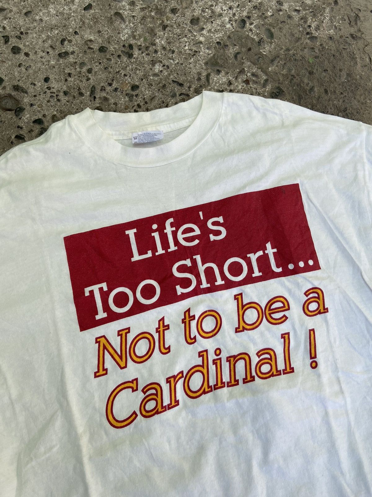 Vintage Vintage cardinals t shirt Size US XL / EU 56 / 4 - 2 Thumbnail