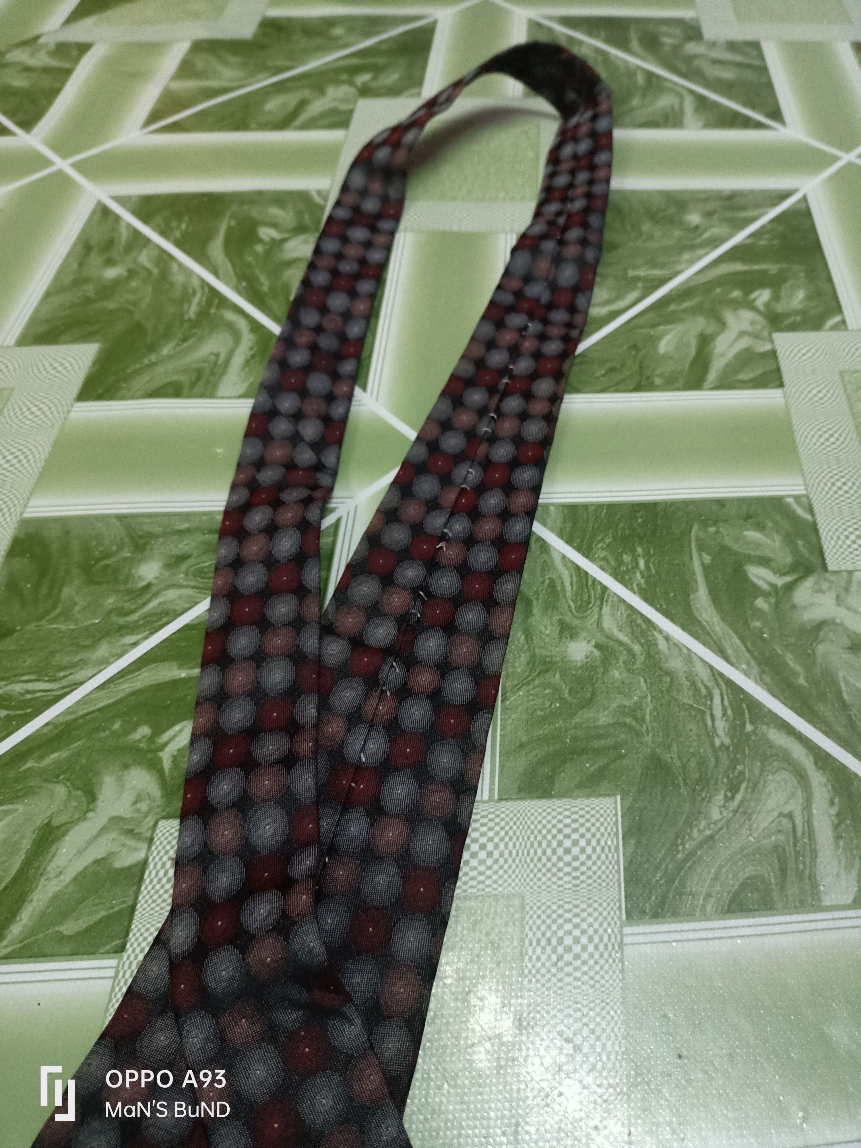 Issey Miyake Vintage Issey Miyake Dots Tie Size ONE SIZE - 3 Thumbnail