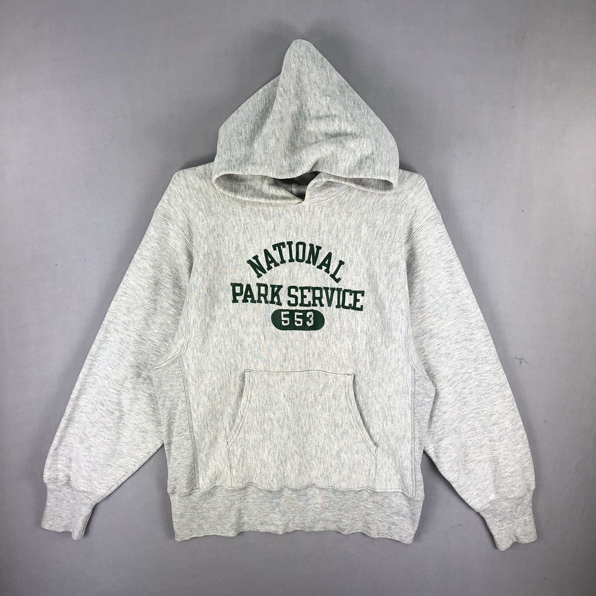 Champion × Vintage Vintage 80's Champion Reverse Wave Sweatshirt Hoodie Size US M / EU 48-50 / 2 - 1 Thumbnail