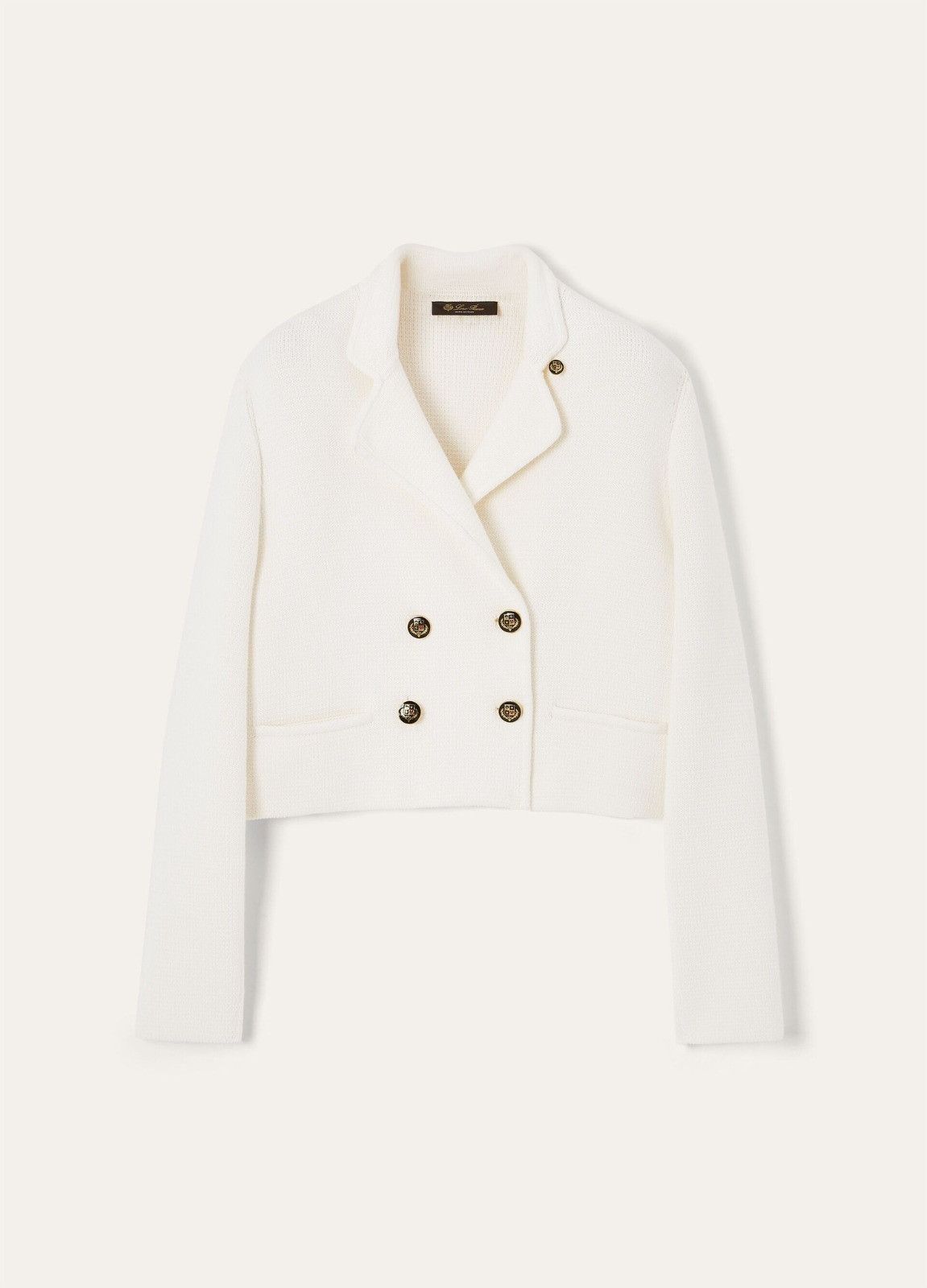 Loro Piana o1srvl11e0526 FAO9859 Moltrasio Jacket in White Size M / US 6-8 / IT 42-44 - 1 Thumbnail