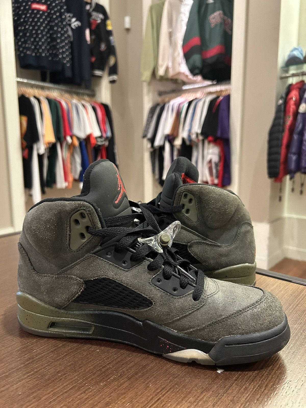 Jordan Brand Jordan 5 Retro Stealth Size US 8.5 / EU 41-42 - 4 Thumbnail