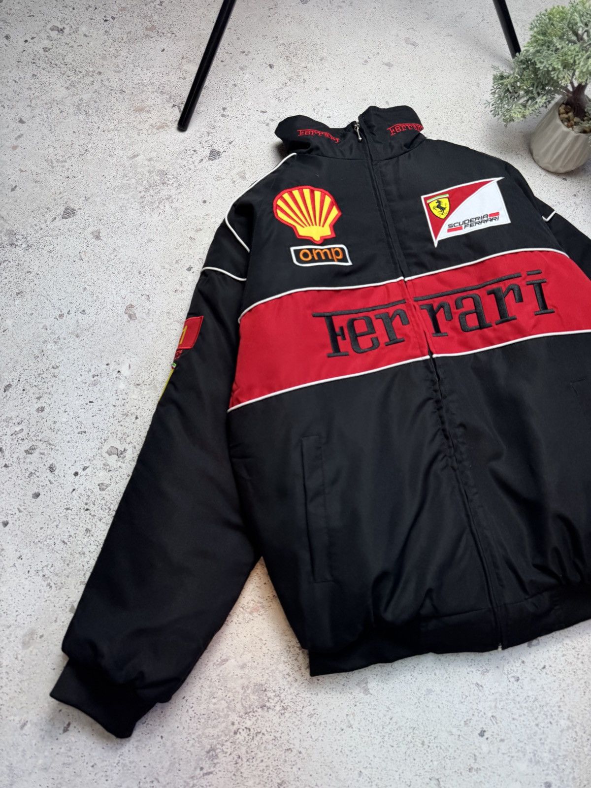 Ferrari Team Formula 1 F1 Racing Jacket Bomber Men’s M