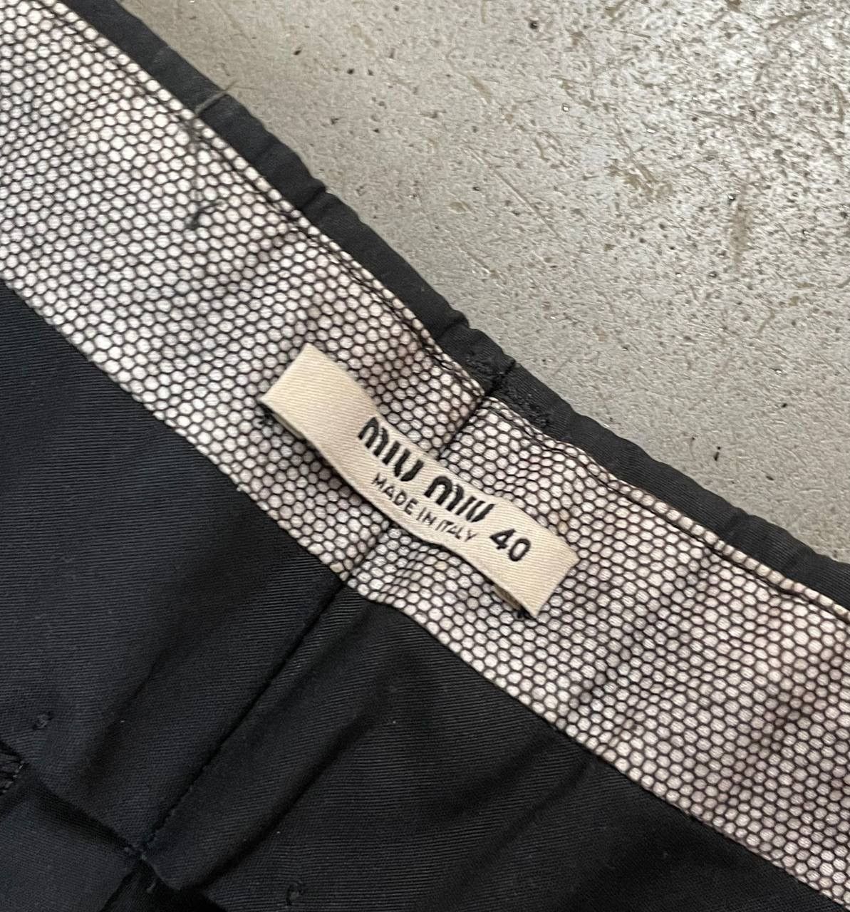 Prada Miu Miu Pants Size 27" / US 4 / IT 40 - 4 Thumbnail