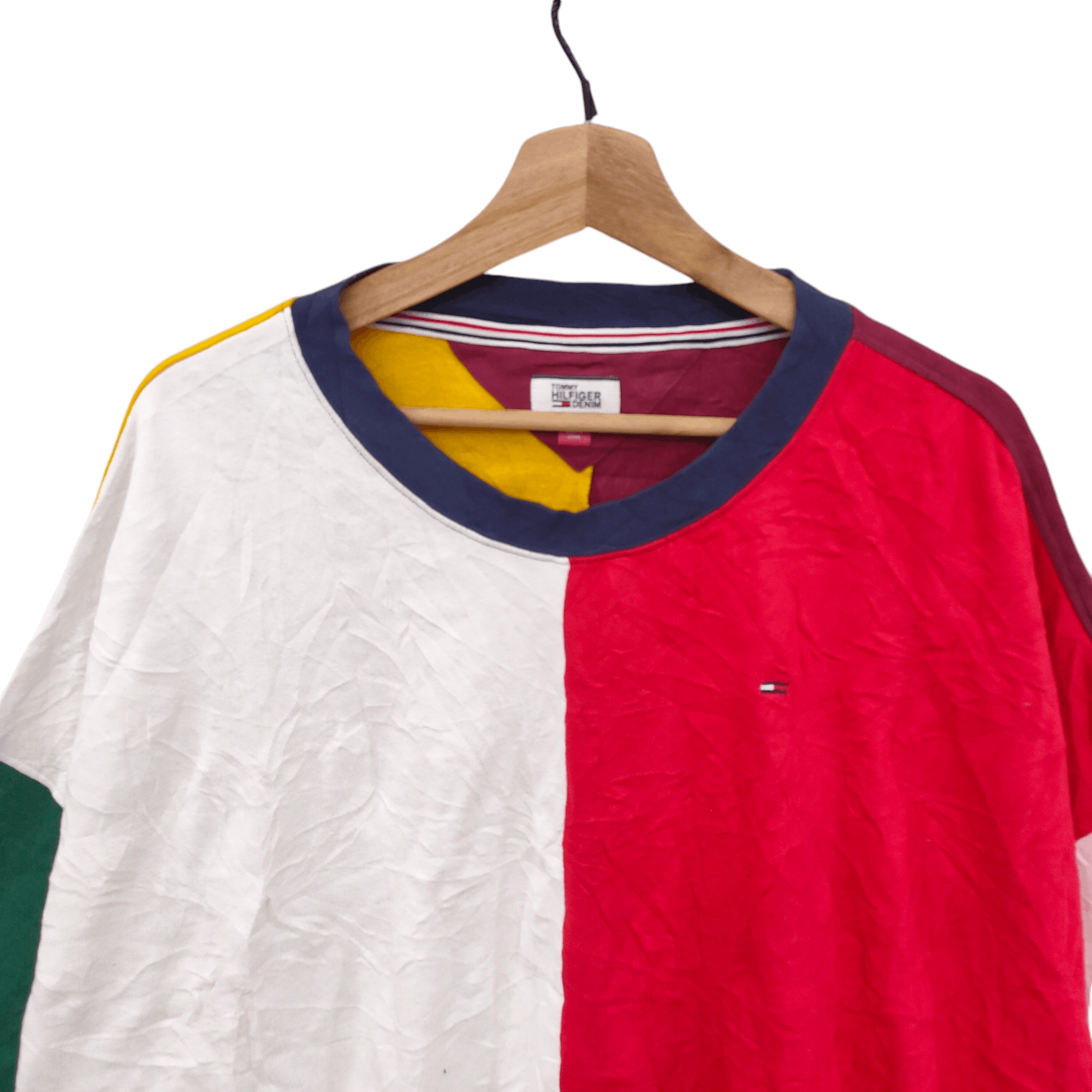 Tommy Hilfiger Tommy Hilfiger Colorblock Sweatshirt Size L / US 10 / IT 46 - 4 Thumbnail