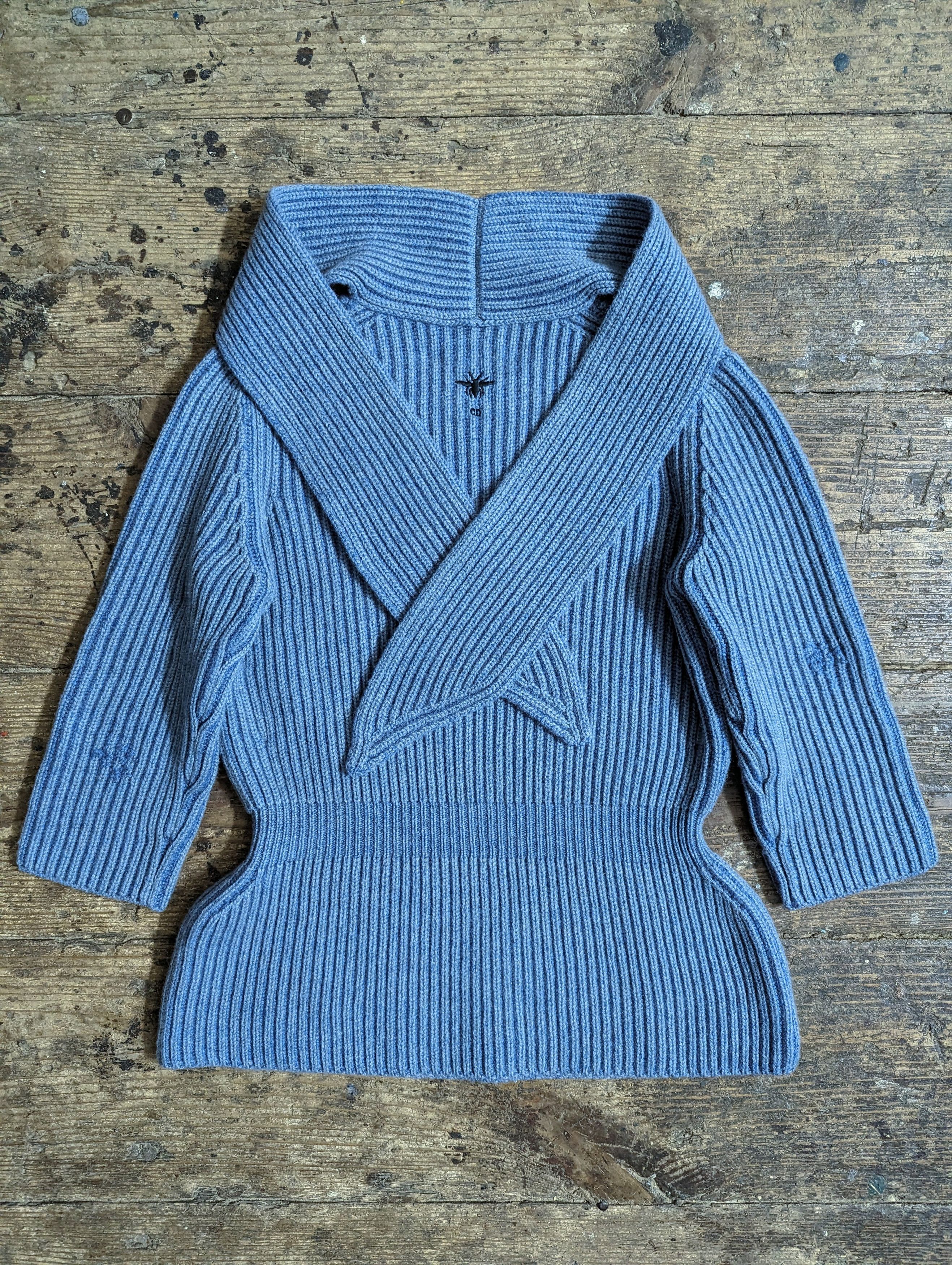 Dior Fall 2019 Christian Dior Bondage Neck Knitted Sweater Size S / US 4 / IT 40 - 11 Thumbnail