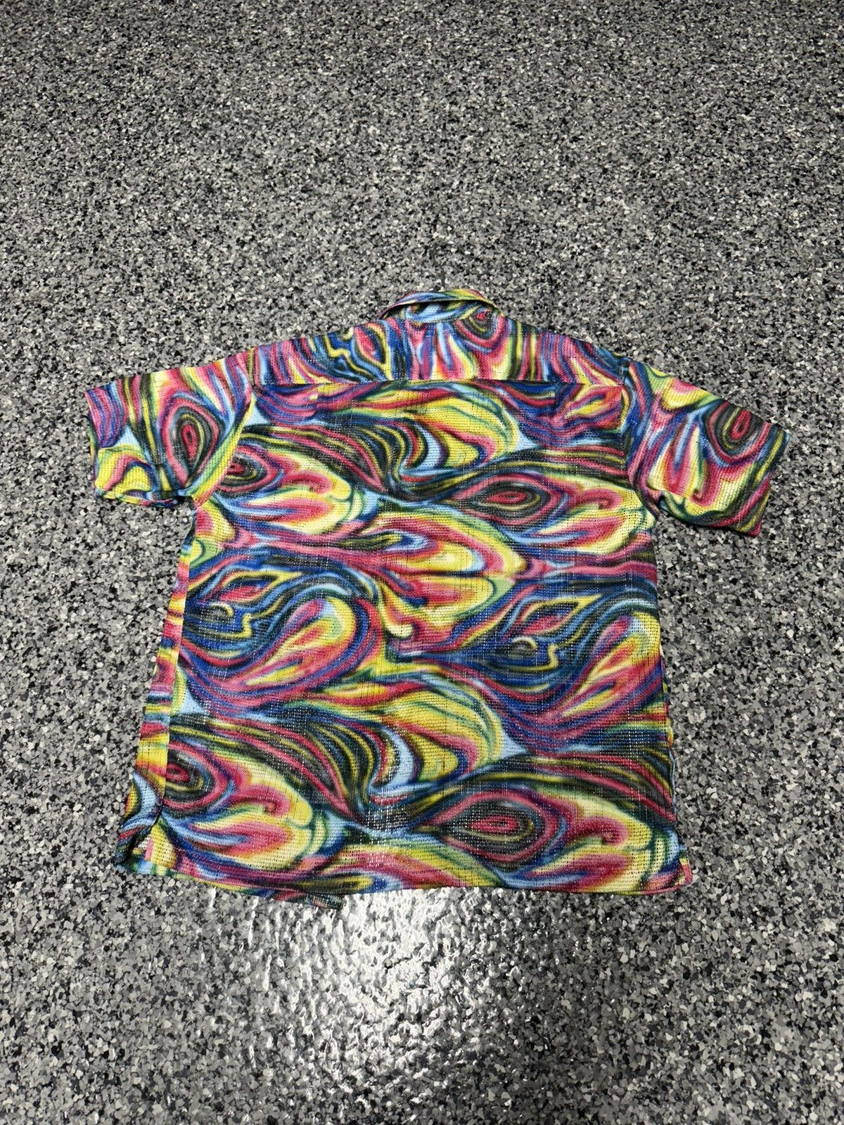 Supreme Supreme Mesh Short Sleeve Button Up Mulitcolor Size US S / EU 44-46 / 1 - 2 Thumbnail