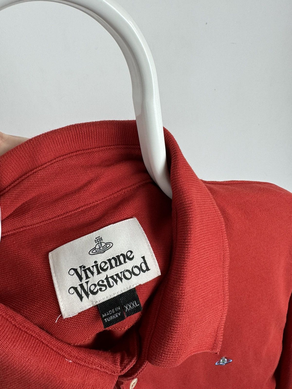 Vivienne Westwood Vivienne Westwood Basic Logo Long Sleeve Shirt Size US XXL / EU 58 / 5 - 3 Thumbnail