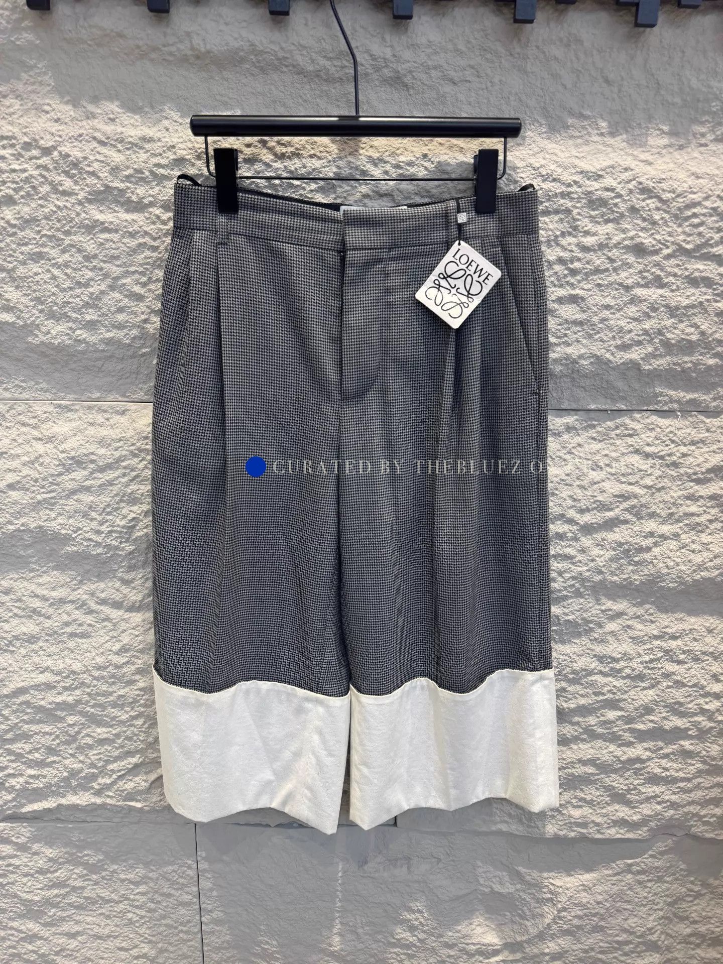 Loewe Color Blocked Check Shorts Size US 28 / EU 44 - 1 Thumbnail