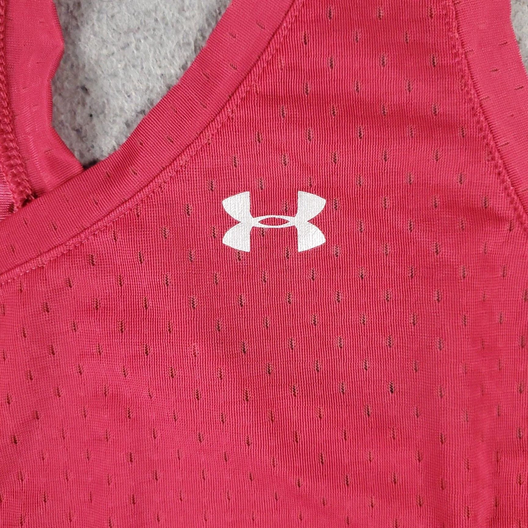 Under Armour Under Armour Tank Top Shirt Womens Medium Pink Active Running Gym Size M / US 6-8 / IT 42-44 - 2 Thumbnail
