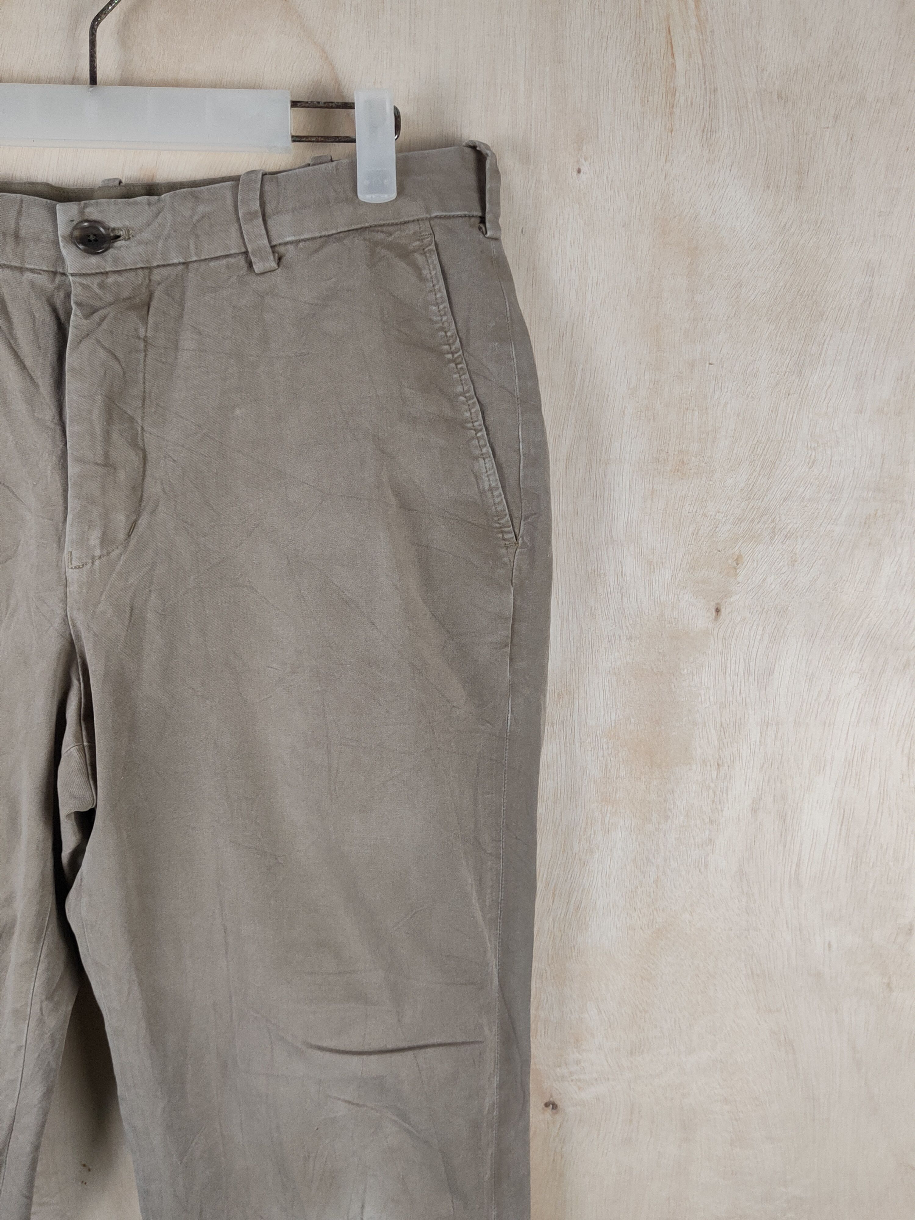 Japanese Brand Uniqlo Brown Faded vintage Casual Pants #S2516 Size US 31 - 5 Thumbnail