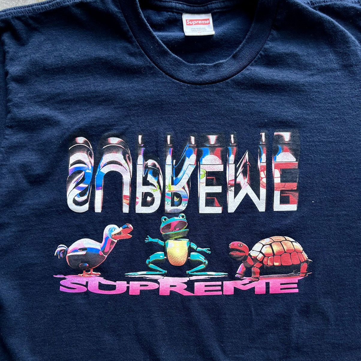 Supreme Rare Supreme Friends Tee Size M Size US M / EU 48-50 / 2 - 2 Thumbnail