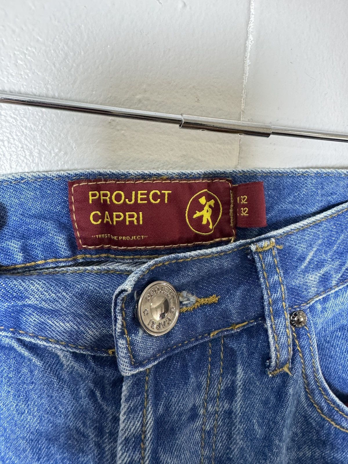 Other Project Capri Distressed Wide Leg Jeans Size US 32 / EU 48 - 3 Thumbnail
