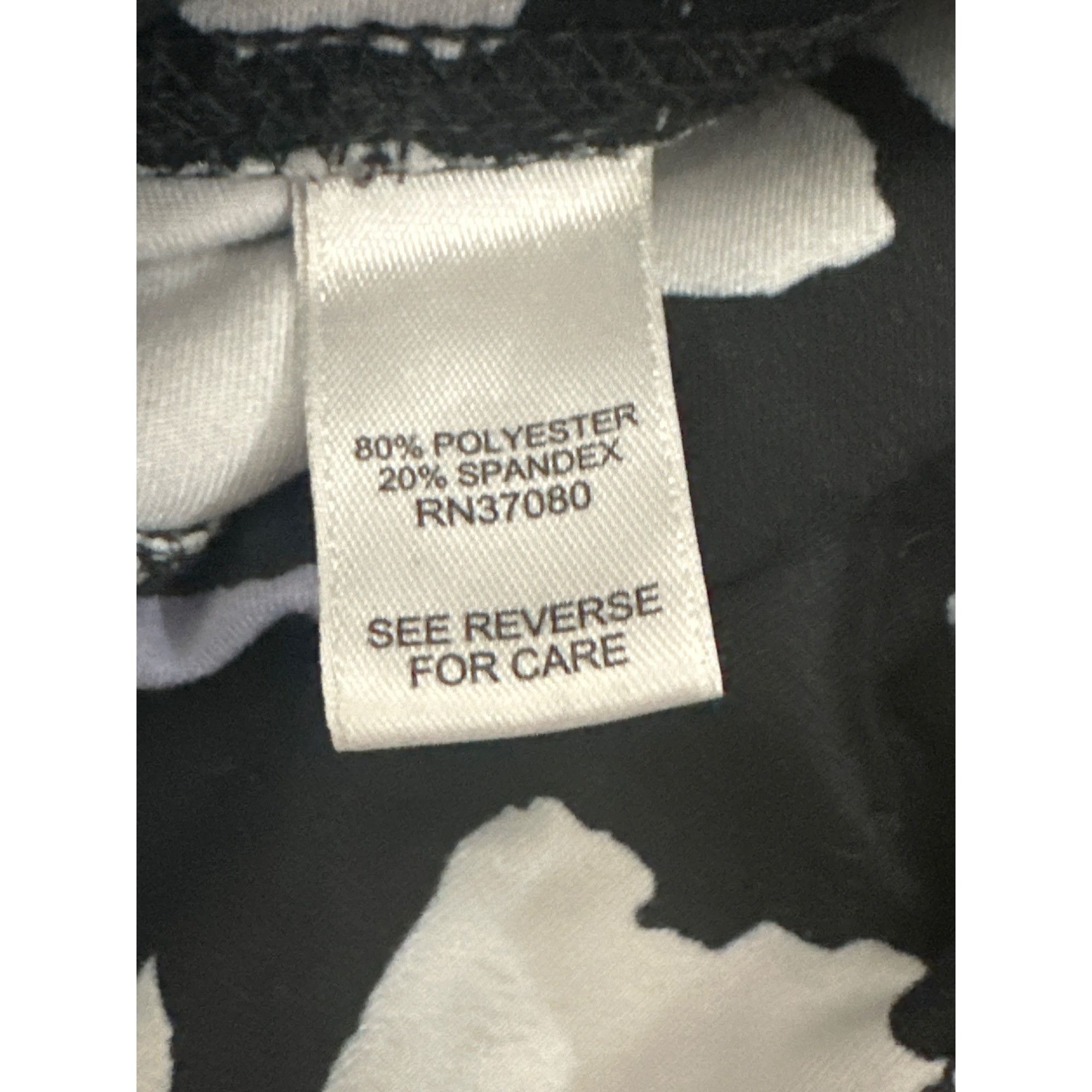 Other CCC Active Athletic Leggings Black Multi Color Abstract Prin Size 34" / US 12 / IT 48 - 4 Thumbnail