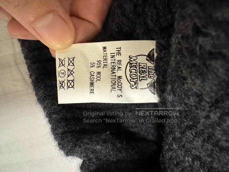 The Real McCoy's The Real McCoys Cashmere-blend coat Size US L / EU 52-54 / 3 - 5 Thumbnail