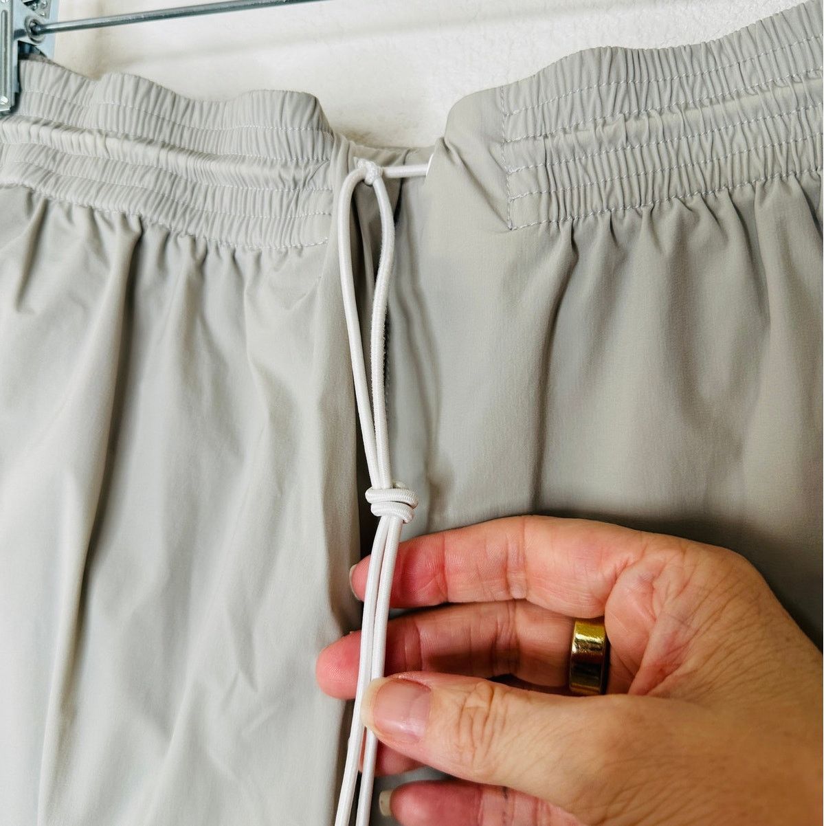 Hermes Hermes Mens Gray Drawstring Waist Zip Pocket Swim Trunks Size US 36 / EU 52 - 3 Thumbnail