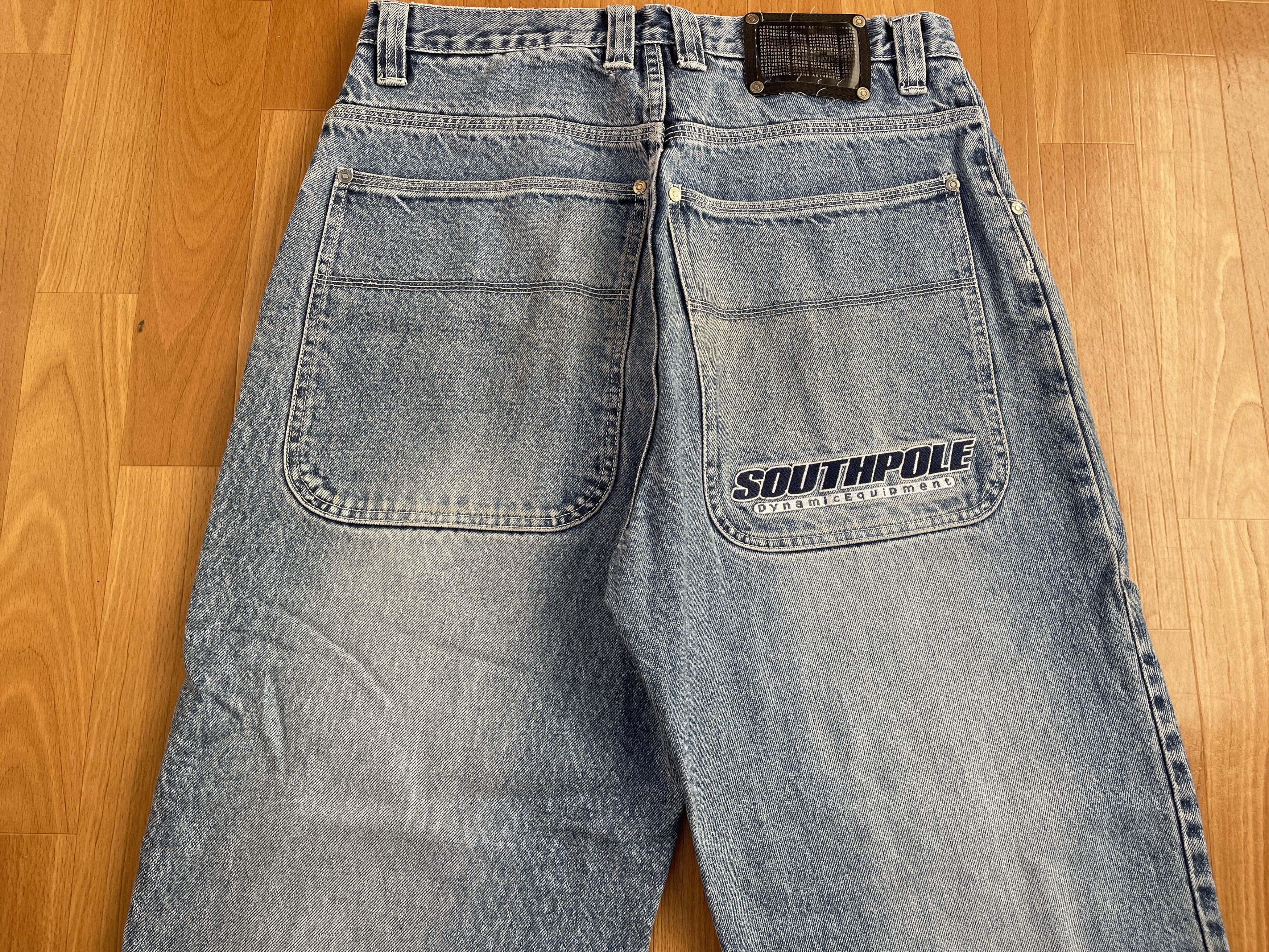 Southpole Southpole jeans, baggy vintage South Pole 90s hip hop Y2K 32 Size US 32 / EU 48 - 5 Thumbnail