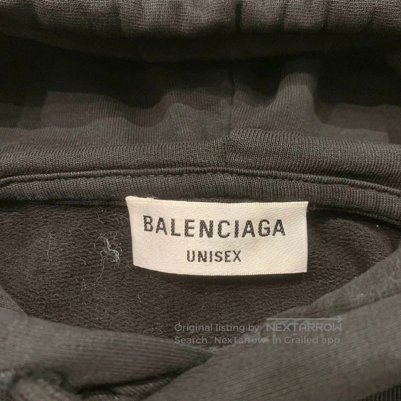 Balenciaga balenciaga black logo hoodie size small. Size US S / EU 44-46 / 1 - 6 Thumbnail