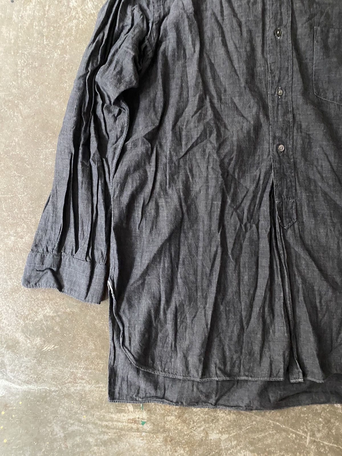 Comoli Comoli Stand Collar Shirt Kapital Issey Miyake Yaeca Visvim Size US M / EU 48-50 / 2 - 4 Thumbnail