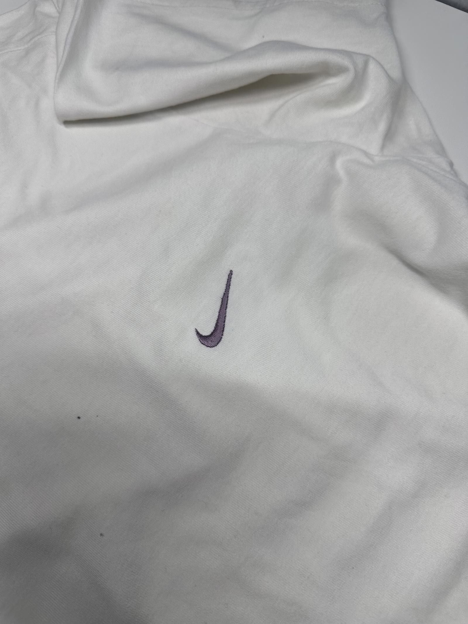 Nike Nike Classic V-Neck T-Shirt - Off White Size US L / EU 52-54 / 3 - 6 Thumbnail