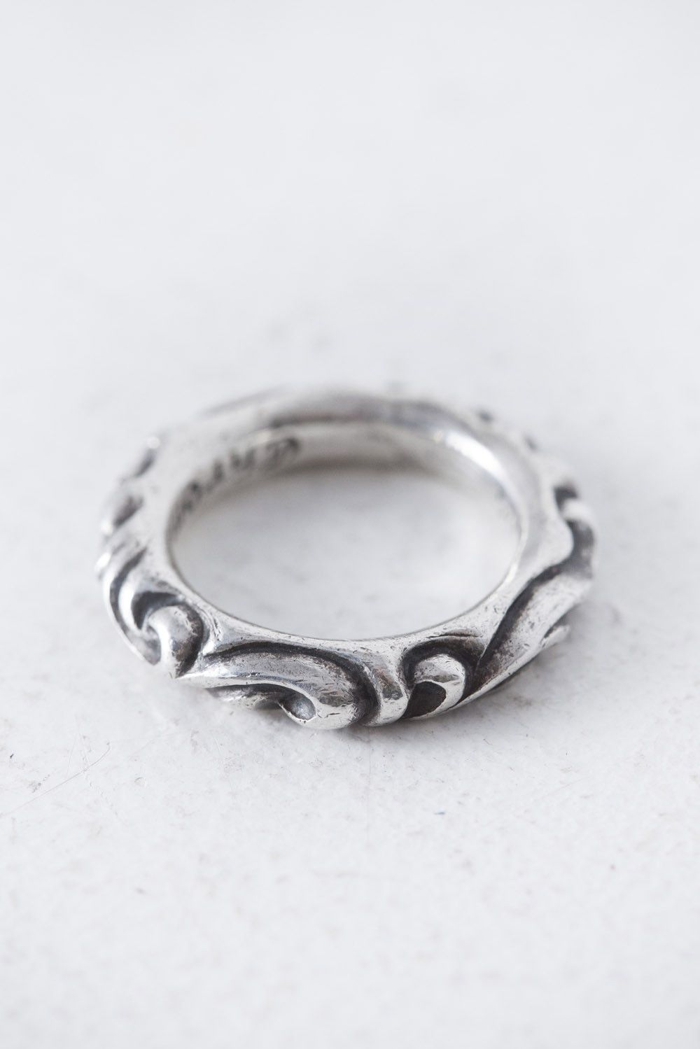 Chrome Hearts Chrome Hearts scroll band ring US 7 Size ONE SIZE - 3 Thumbnail