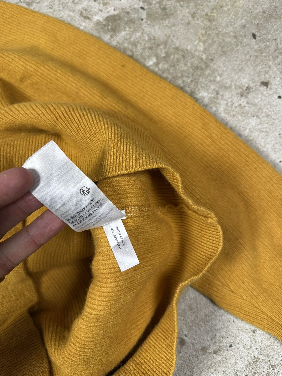 Lacoste × Vintage Lacoste Wool & Cashmere Small Logo Sweater Jumper Size US M / EU 48-50 / 2 - 8 Thumbnail