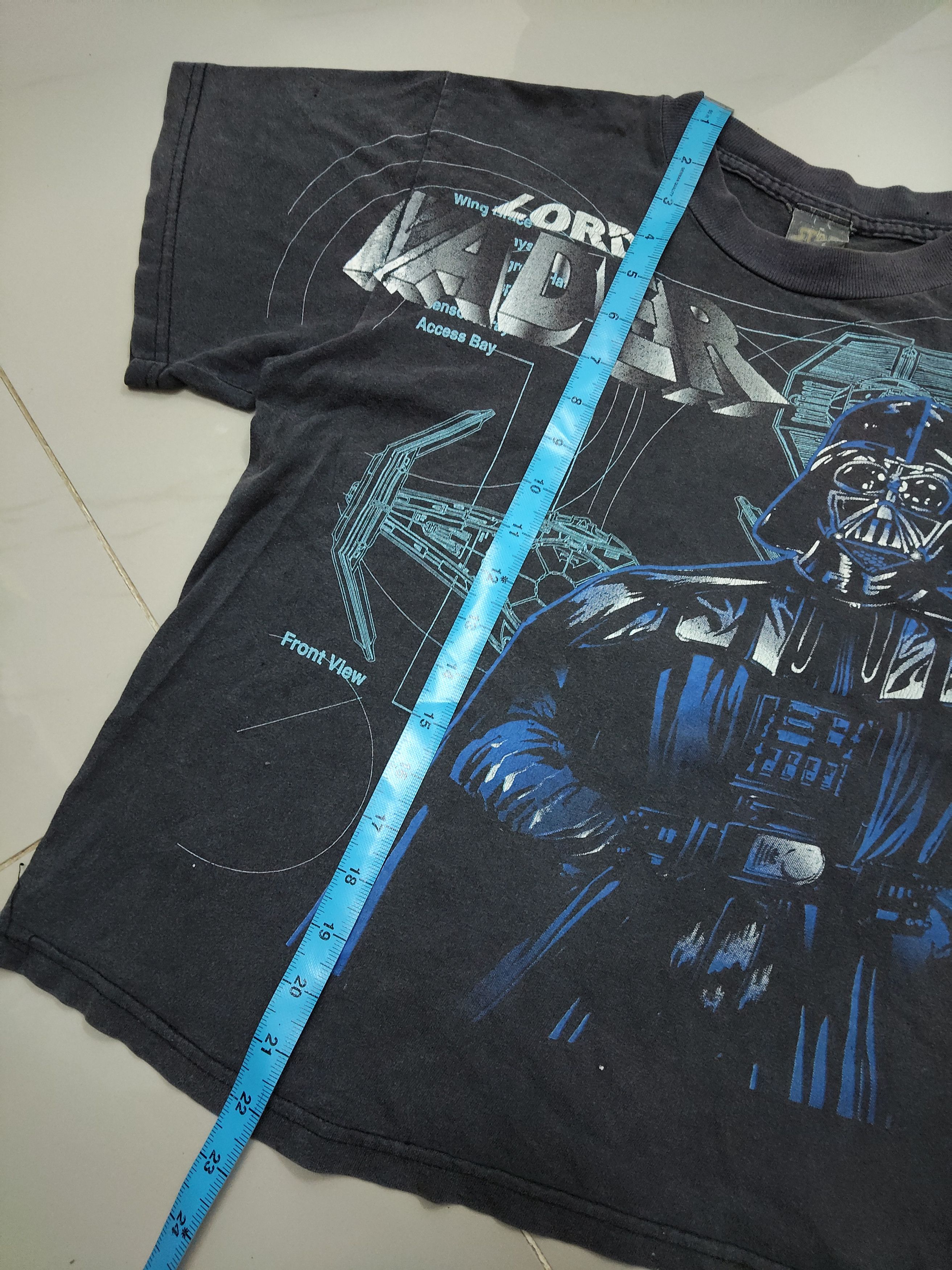 Star Wars Vintage 1996 Star Wars Darth Vader All over print Kids tee Size US L / EU 52-54 / 3 - 4 Thumbnail