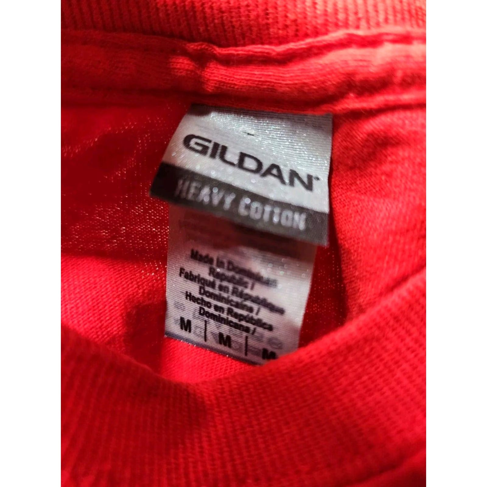 Gildan Gildan Mens M Red Firestone Grand Prix T-Shirt Double-Sided Short Sleeve 2020 Racing Sports Size US M / EU 48-50 / 2 - 4 Thumbnail