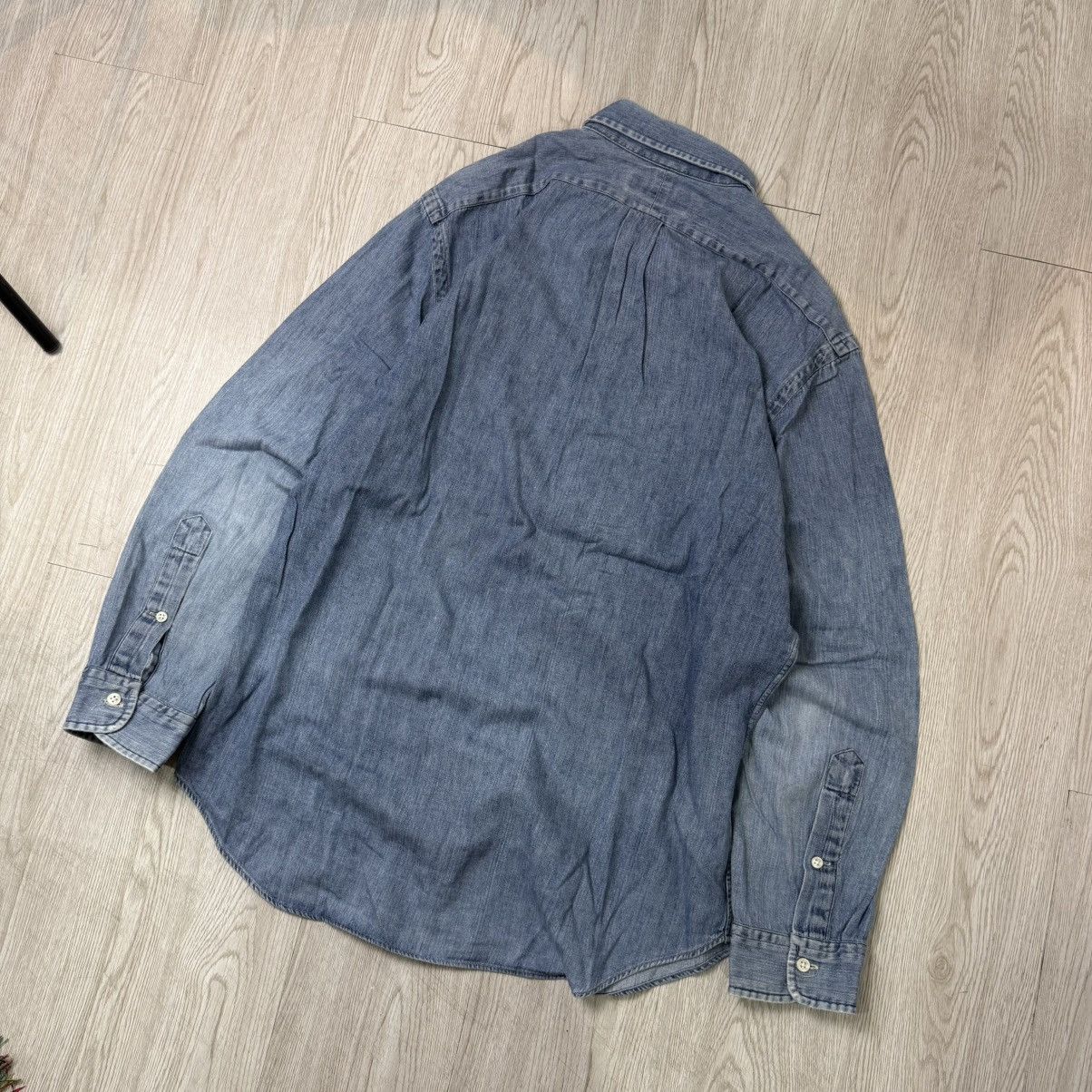 Polo Ralph Lauren Polo Ralph Lauren denim wash button shirt Size US L / EU 52-54 / 3 - 4 Thumbnail