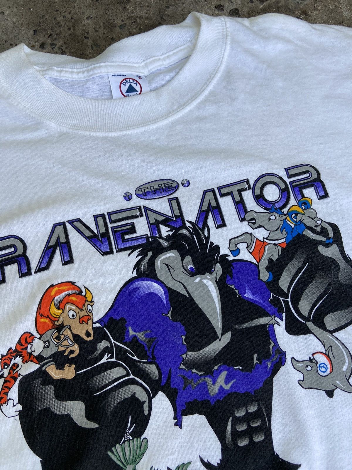Vintage Vintage the ravenator t shirt Size US XL / EU 56 / 4 - 3 Thumbnail