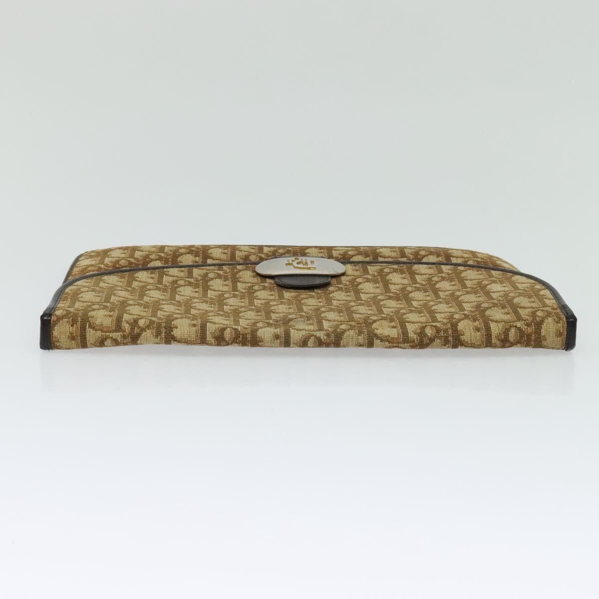 Dior DIOR Trotter Canvas Shoulder Bag Brown Size ONE SIZE - 6 Thumbnail