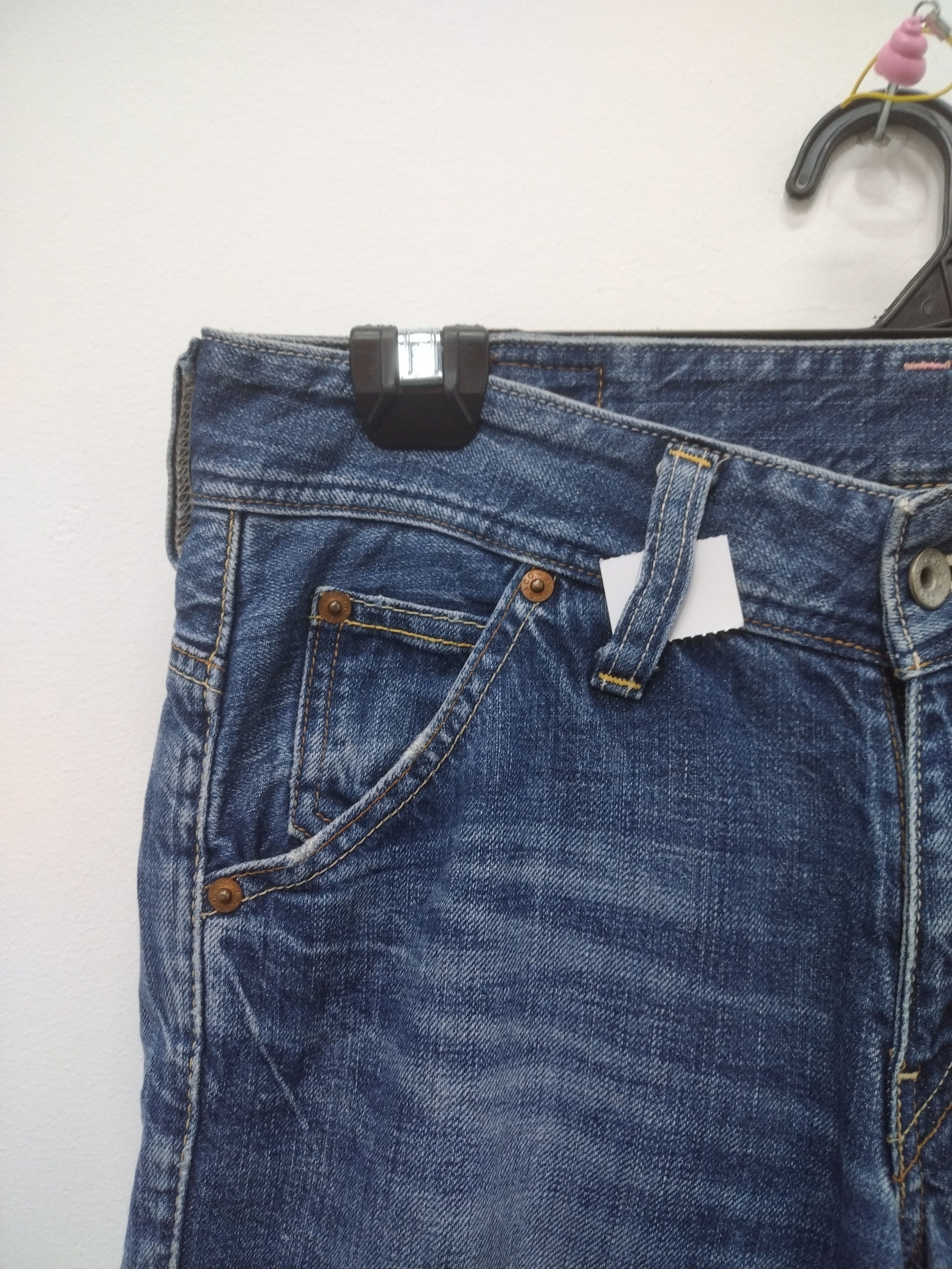 Levi's × Vintage NICE VTG LEVI'S Zipper Flared Denim Nice rare pocket design Size 30" / US 8 / IT 44 - 4 Thumbnail