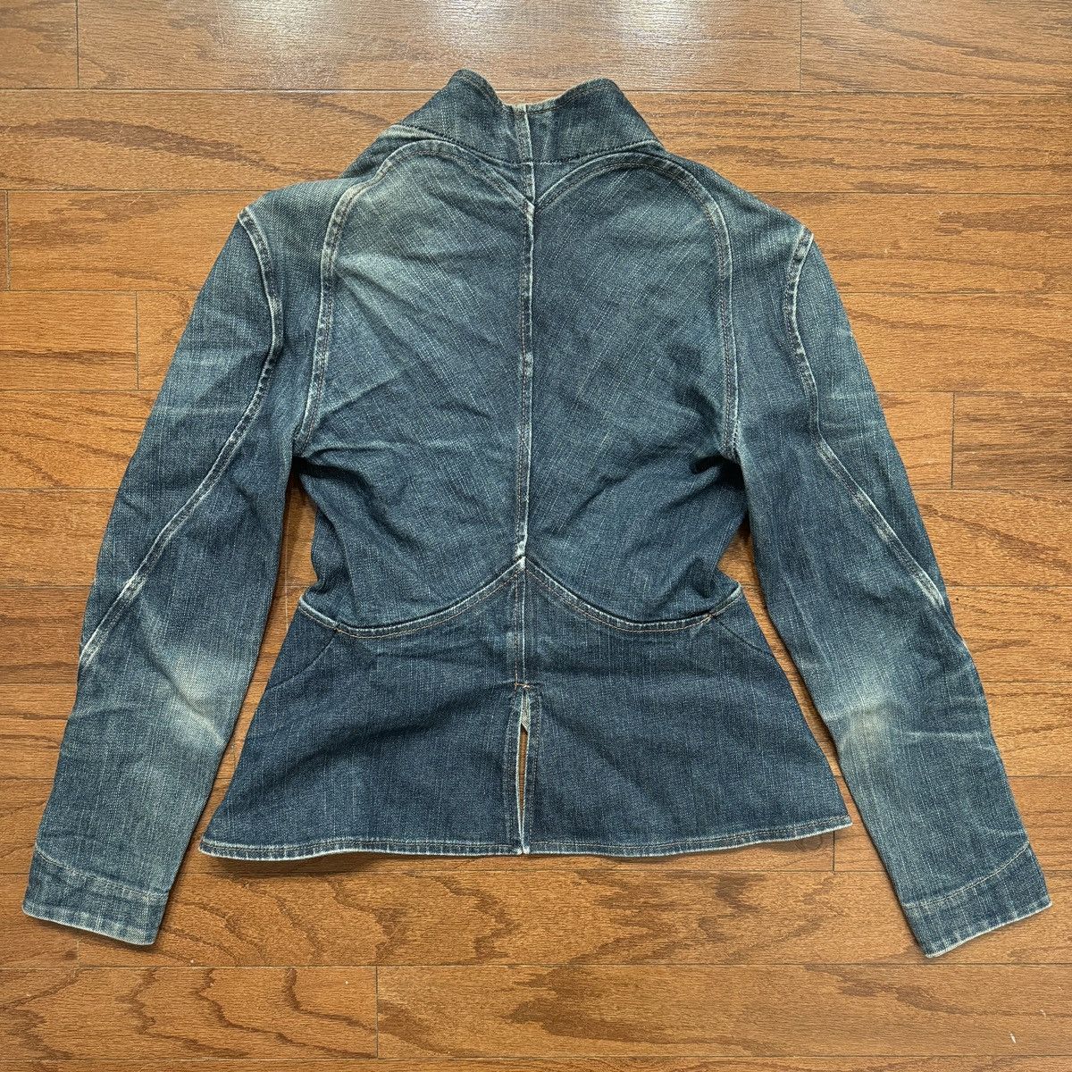 threeASFOUR Vintage Three As Four Denim Jacket Size XS / US 0-2 / IT 36-38 - 2 Thumbnail