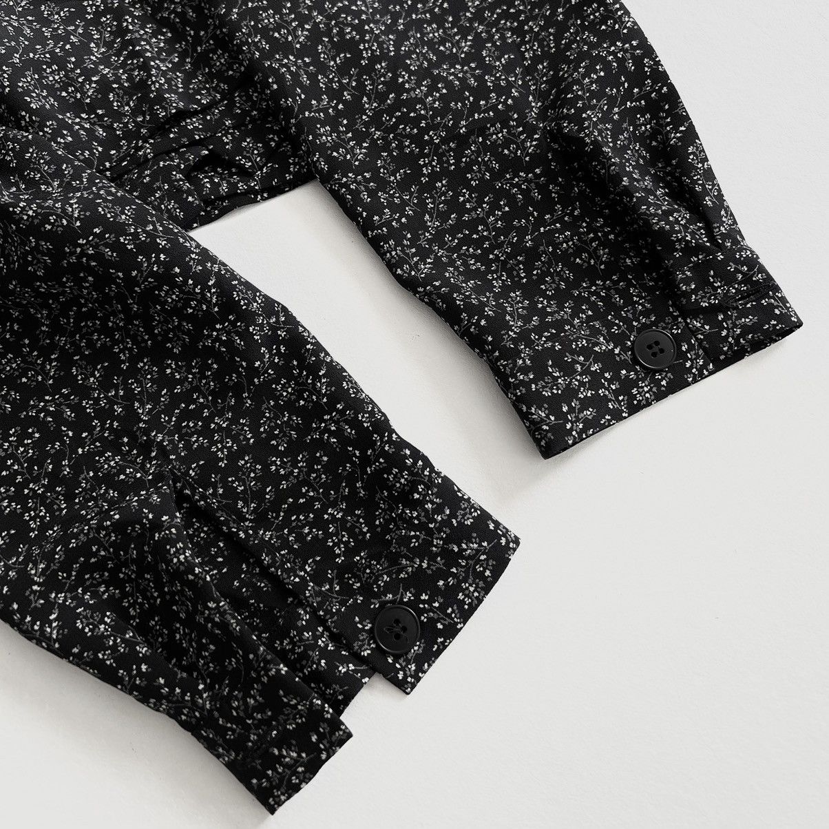 agnes b. Agnès b. Floral Cropped Shirt Size M / US 6-8 / IT 42-44 - 10 Thumbnail