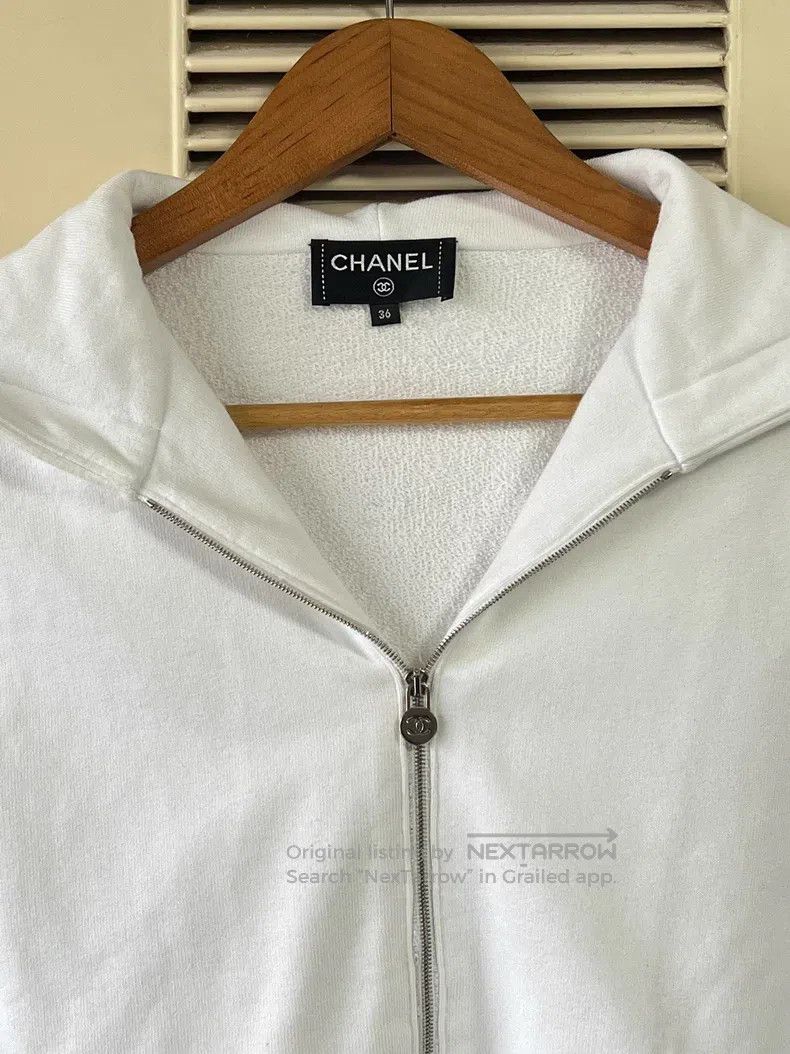 Chanel Chanel Astronaut Printed Hooded Sweatshirt Jacket Size XS / US 0-2 / IT 36-38 - 3 Thumbnail