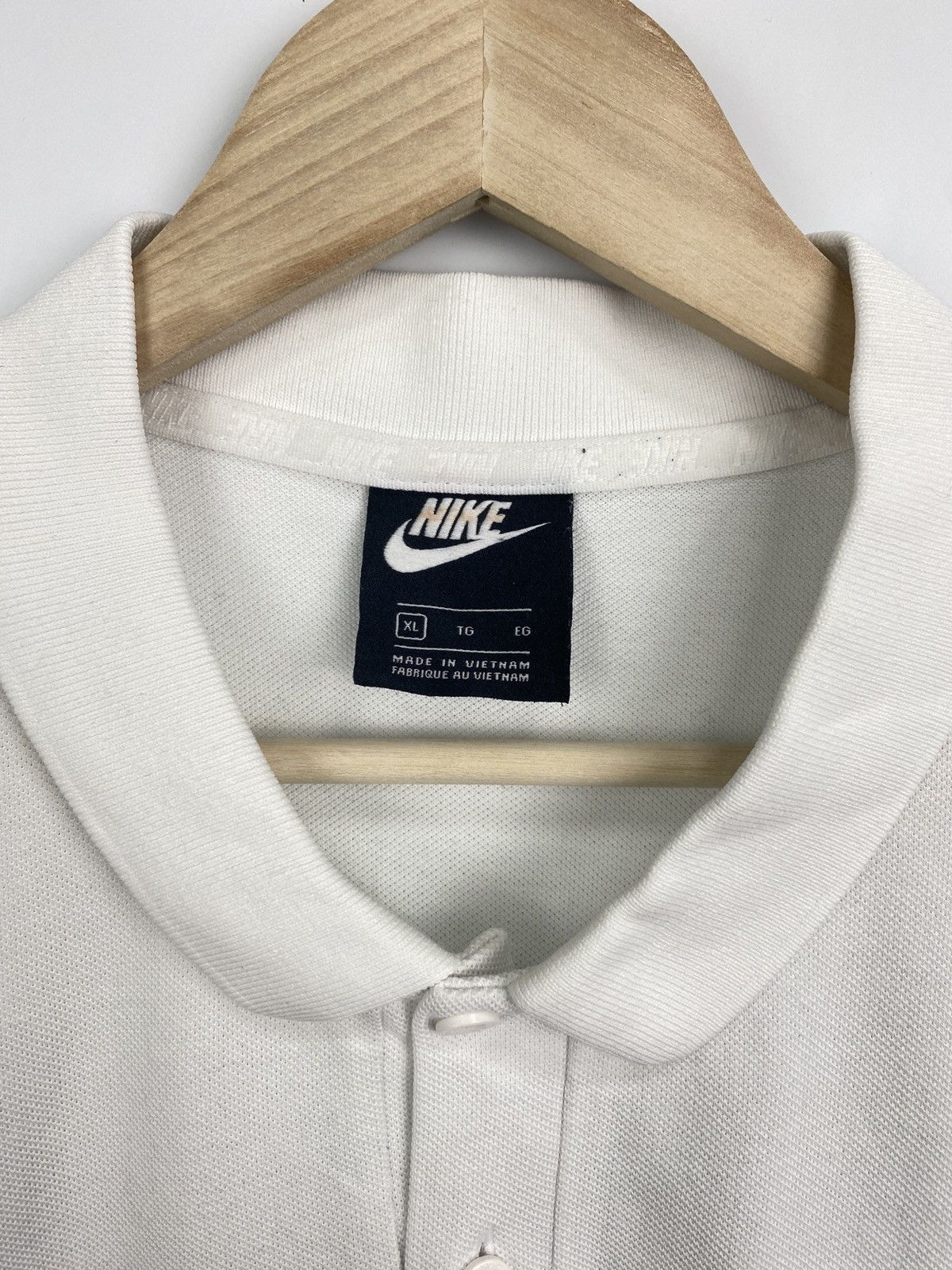 Nike 🇺🇸 Nike Polo T-Shirt Rare Retro Hype Y2K Size US XL / EU 56 / 4 - 5 Thumbnail