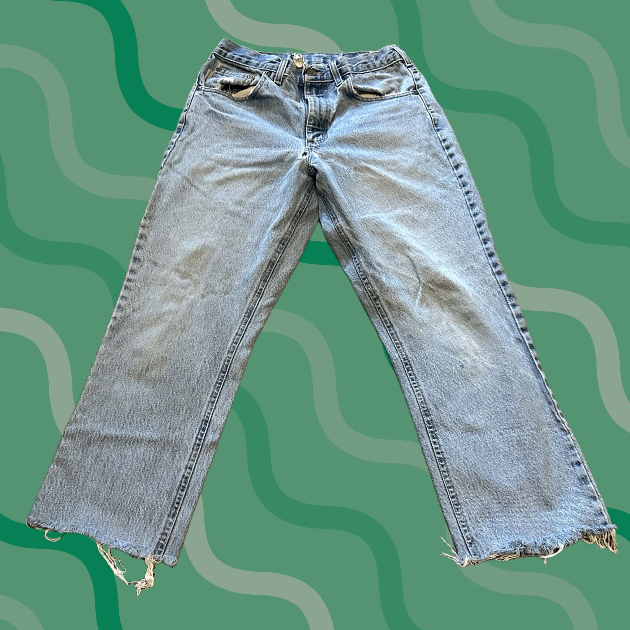 Carhartt Carhartt Jeans 32x32 Traditional Fit Grunge Skater Denim Blue Size US 32 / EU 48 - 1 Thumbnail