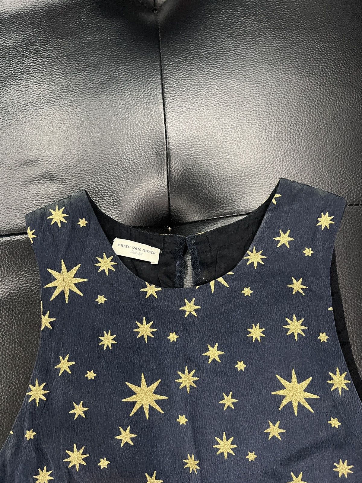 Dries Van Noten Dries Van Noten Star Lace Tank Top Size XS / US 0-2 / IT 36-38 - 6 Thumbnail