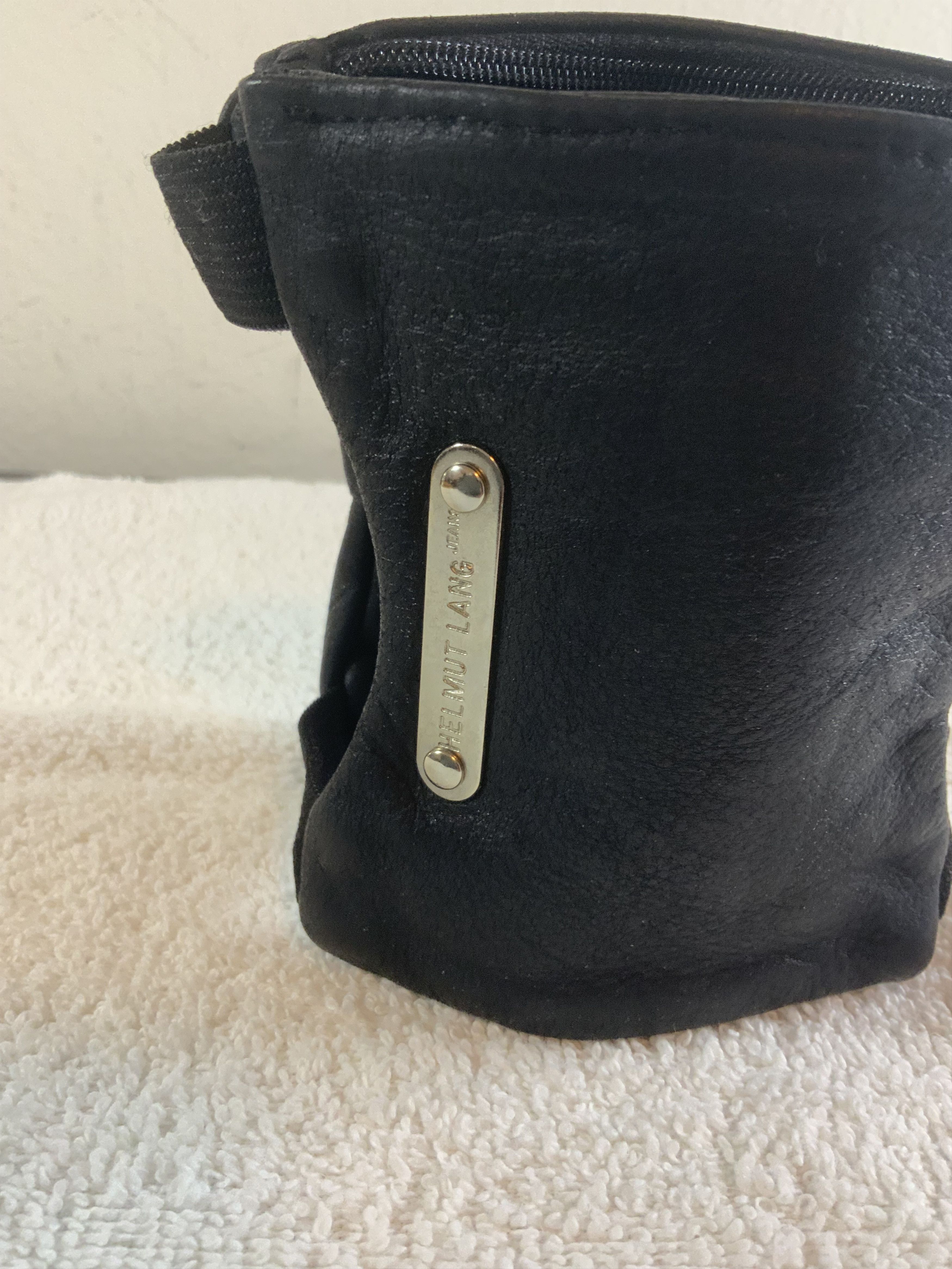 Helmut Lang ARCHIVE HELMUT LANG ARM SLEEVE POUCH/BAG (LEATHER VERSION) Size ONE SIZE - 11 Thumbnail