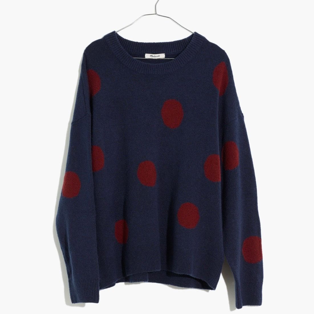 Madewell Madewell Dot Graystone Pullover Sweater - sz S Size S / US 4 / IT 40 - 1 Thumbnail