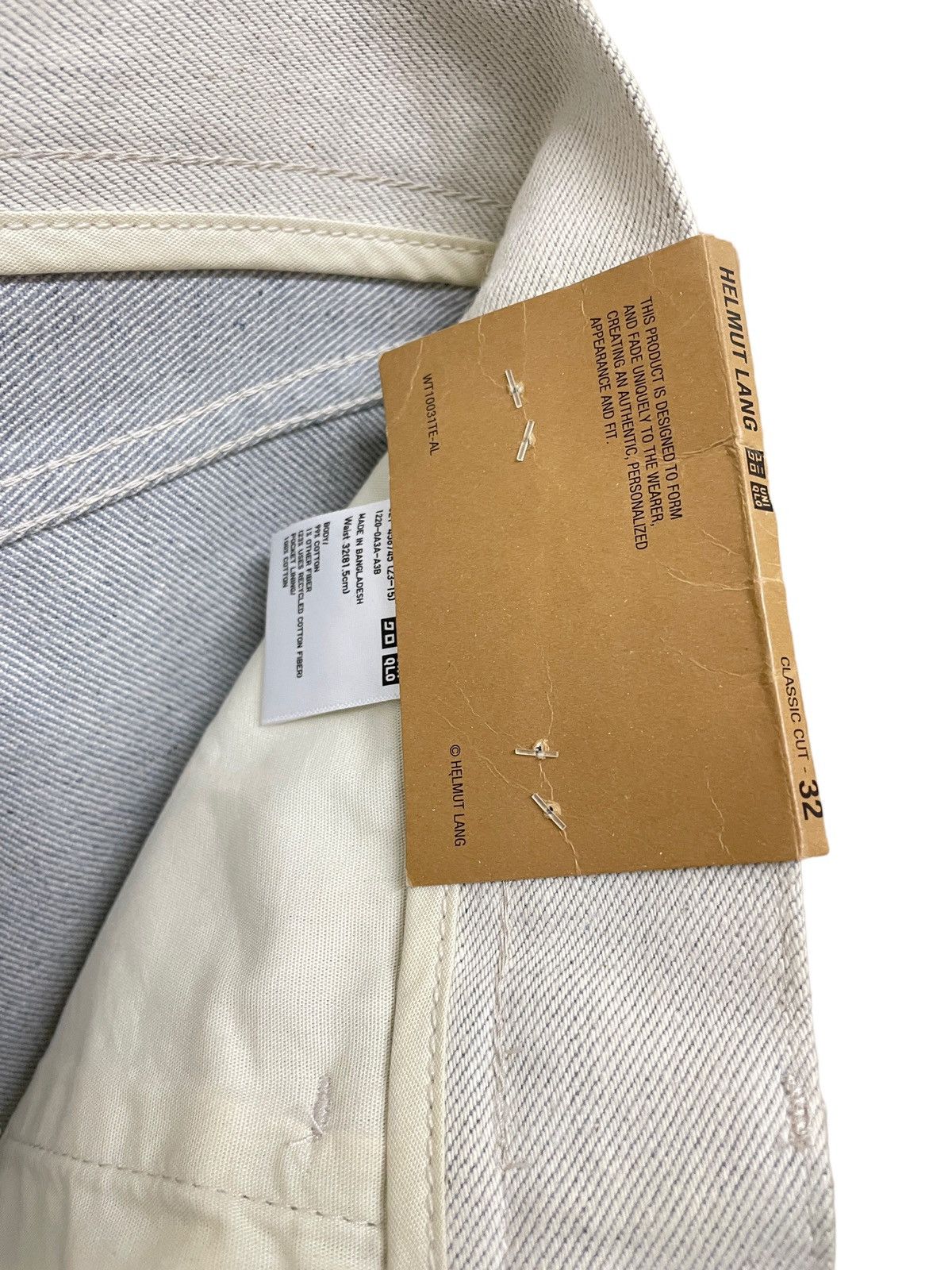 Helmut Lang Vintage Brand Helmut Lang Uniqlo Jeans 2000s Size US 32 / EU 48 - 3 Thumbnail