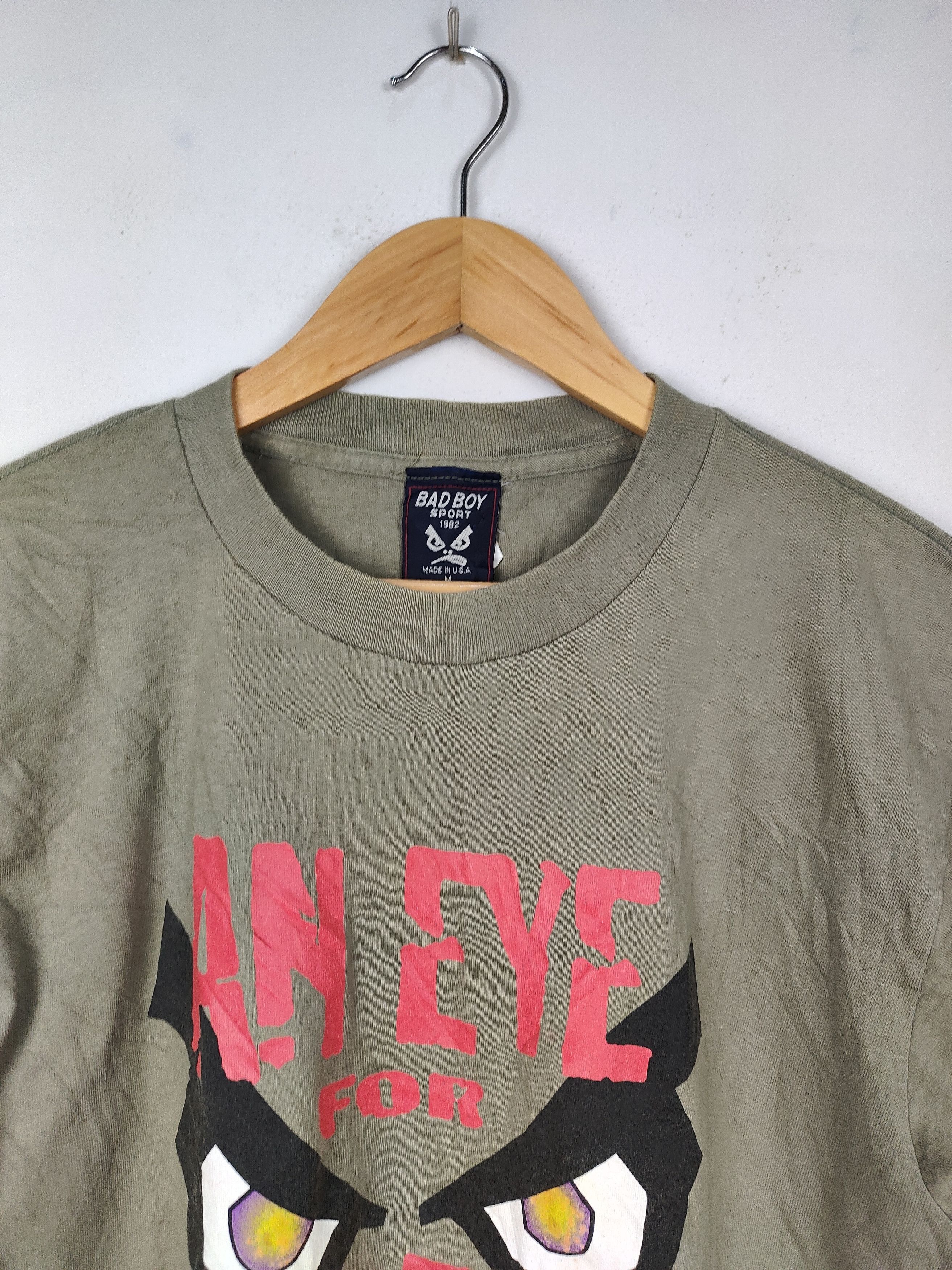Vintage Vintage 90s Bad Boy Streetwear Brand Shirt Size US M / EU 48-50 / 2 - 2 Thumbnail
