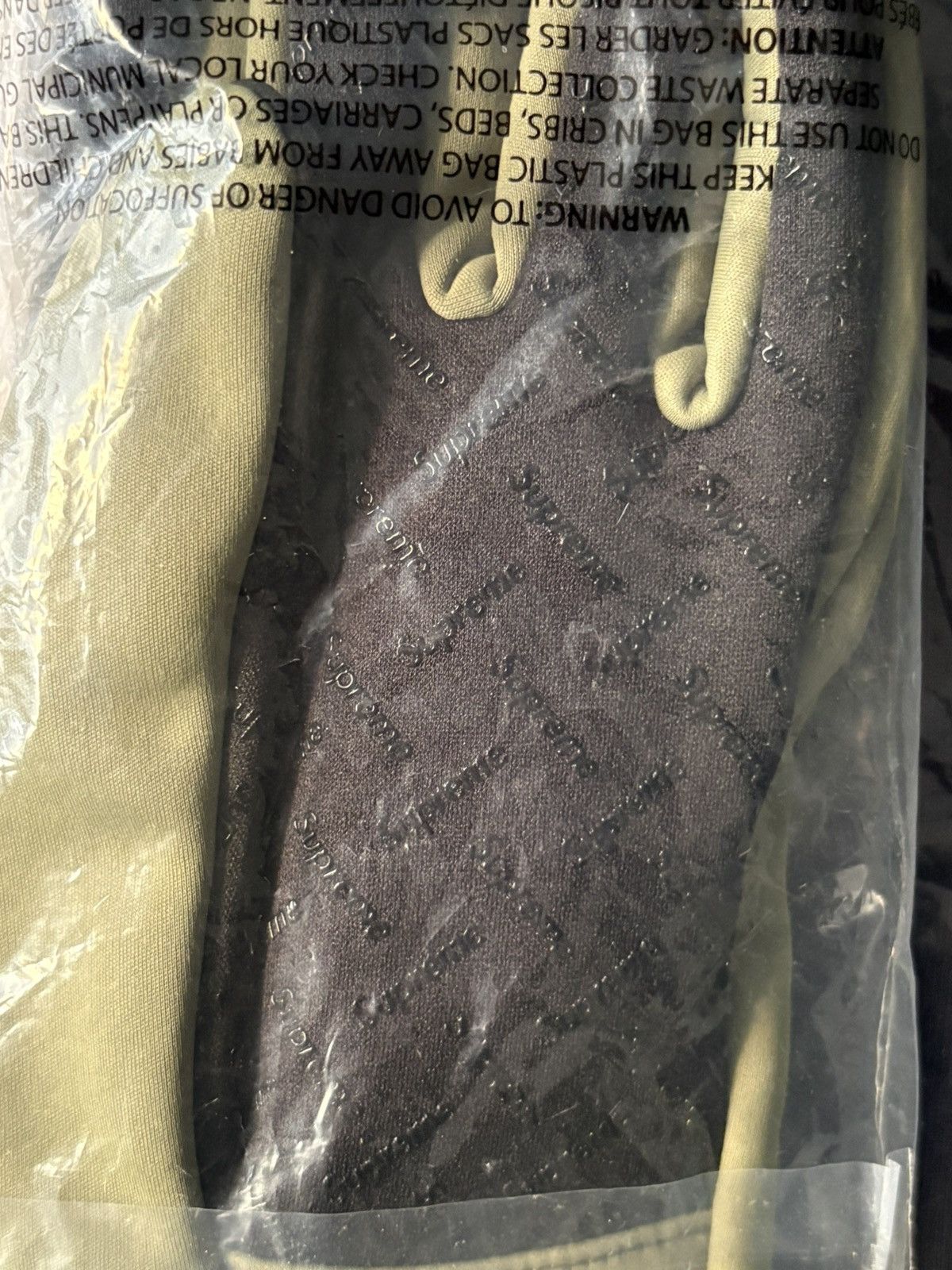 Supreme Supreme F26 gloves | olive Size ONE SIZE - 4 Thumbnail