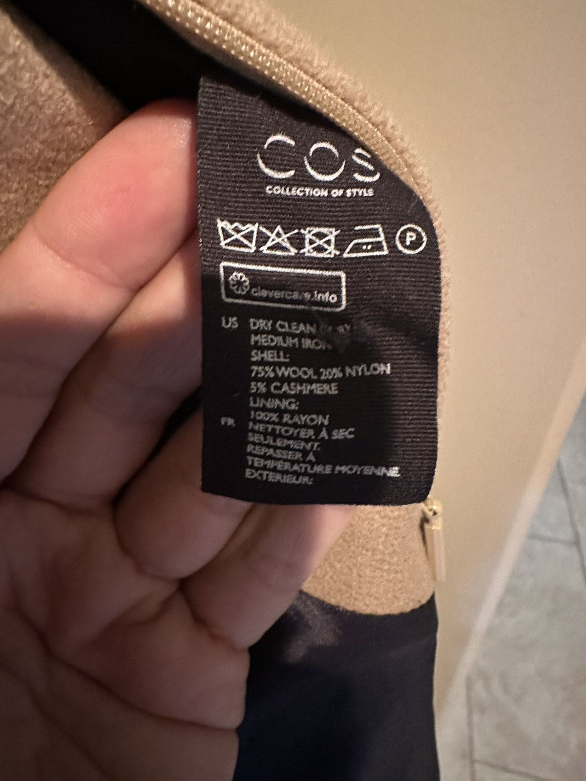Cos COS Double faced Wool Cashmere Coat Size US M / EU 48-50 / 2 - 8 Thumbnail