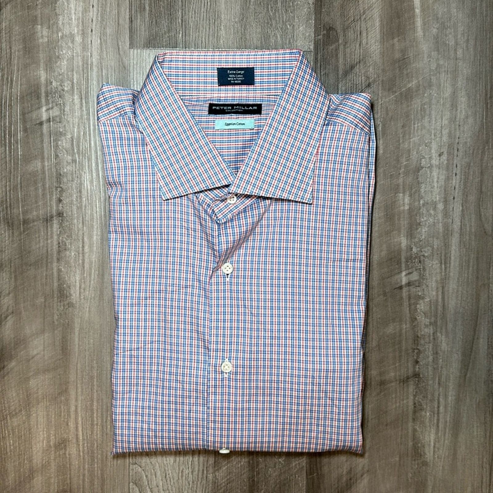 Peter Millar Peter Millar Collection Egyptian Cotton Long Sleeve - XL Size US XL / EU 56 / 4 - 1 Thumbnail