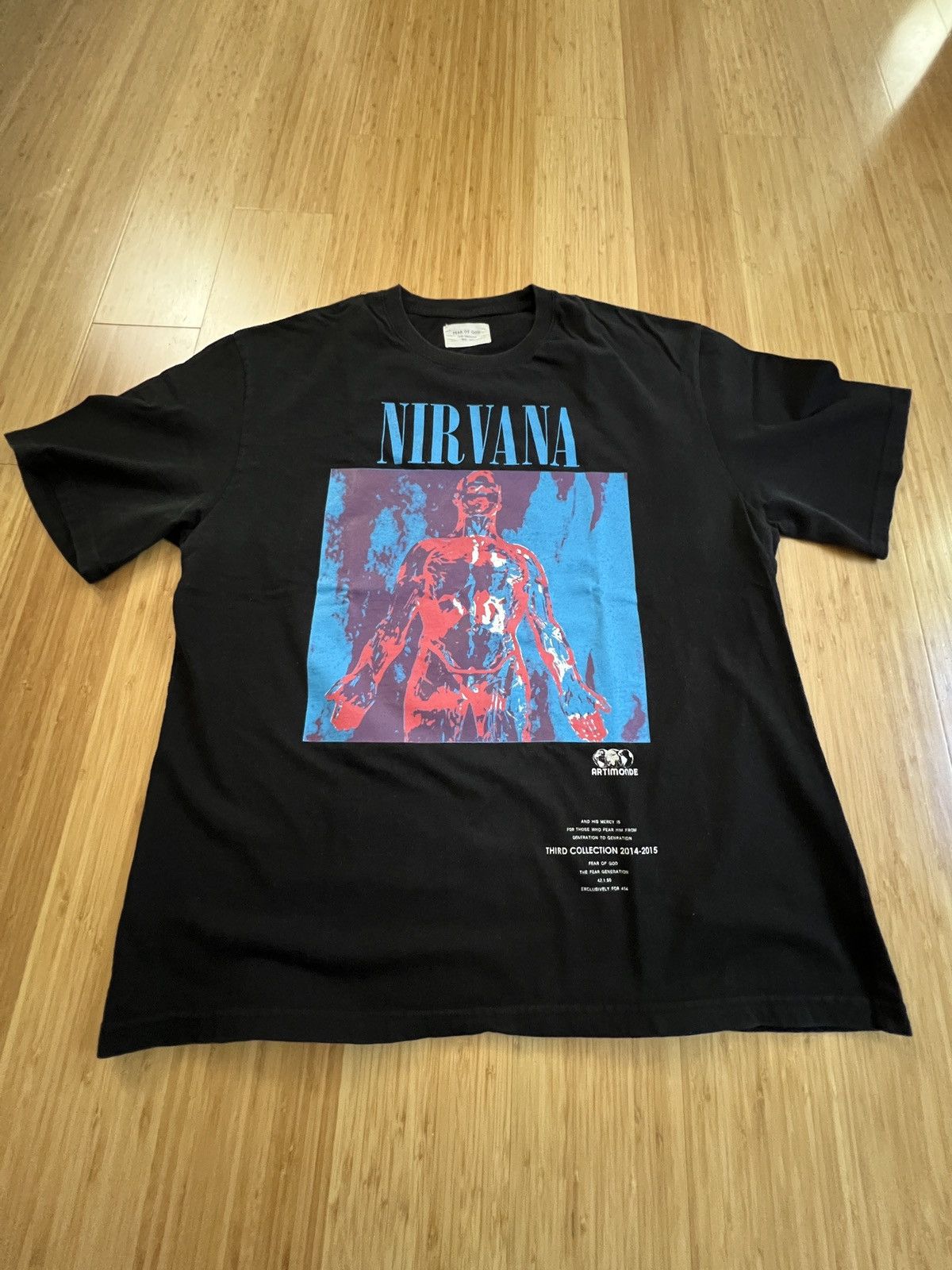 Fear of God Nirvana x fear of god x jerry lorenzo resurrection t 
