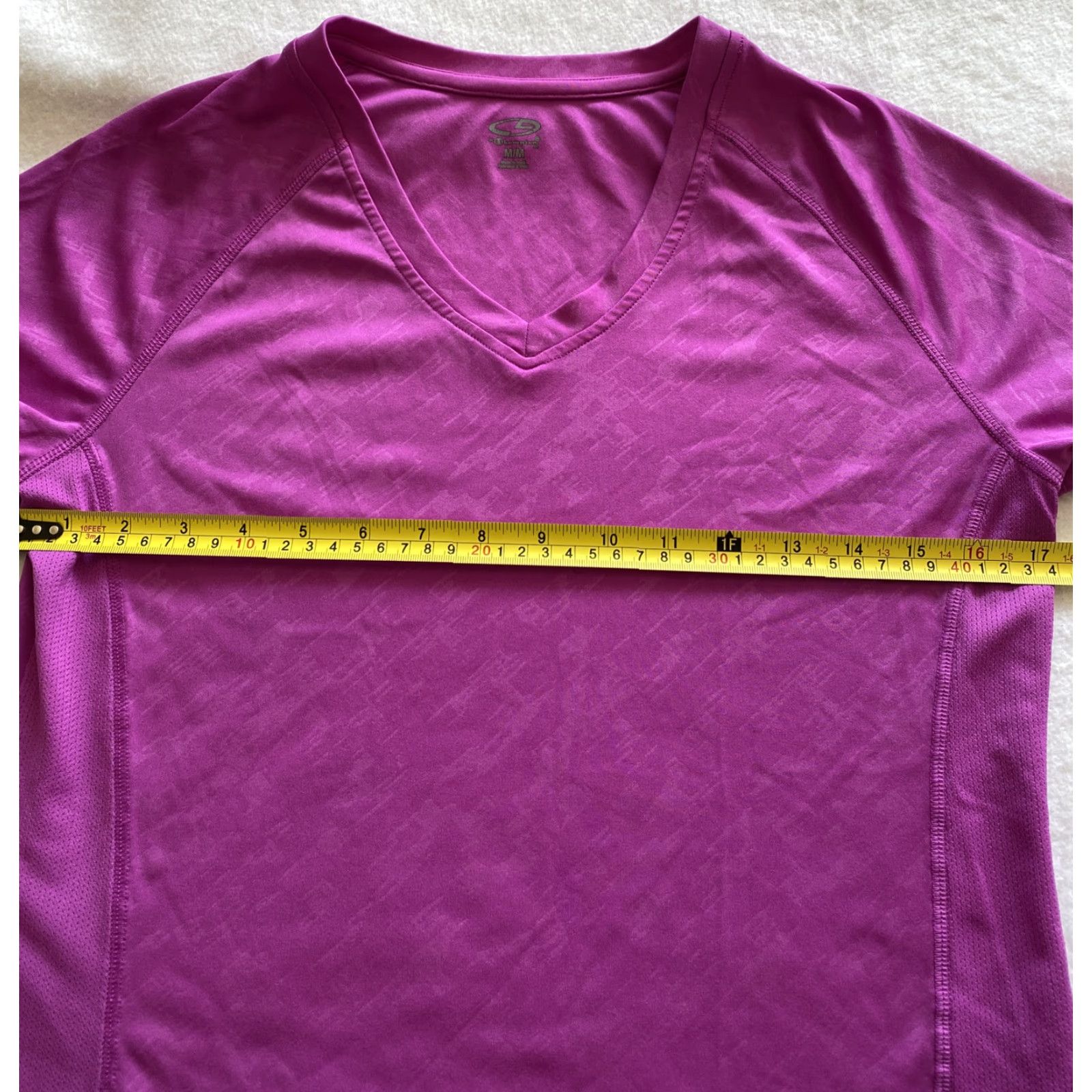 Champion Champion T Shirt Women's Magenta Size M Short Sleeve Running / 18-19 Size M / US 6-8 / IT 42-44 - 3 Thumbnail