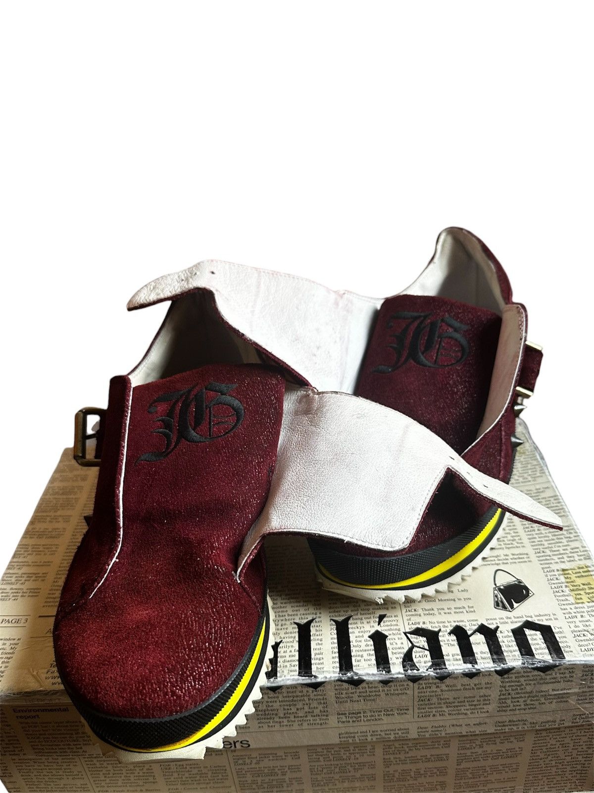 John Galliano John Galliano 90’s Vibram Sole Size US 9.5 / EU 42-43 - 11 Thumbnail