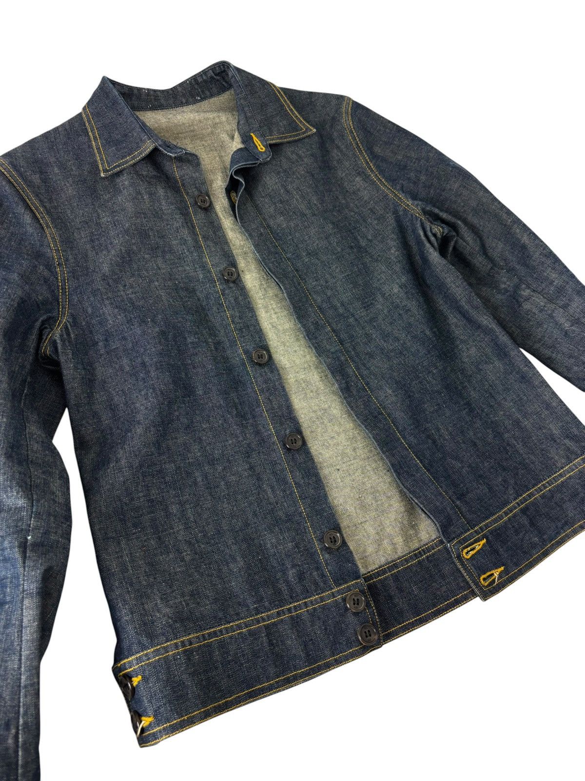 Dior × Hedi Slimane S/S 2002 Denim Jacket (SS02, Archive/Vintage, Homme) Size US S / EU 44-46 / 1 - 7 Thumbnail