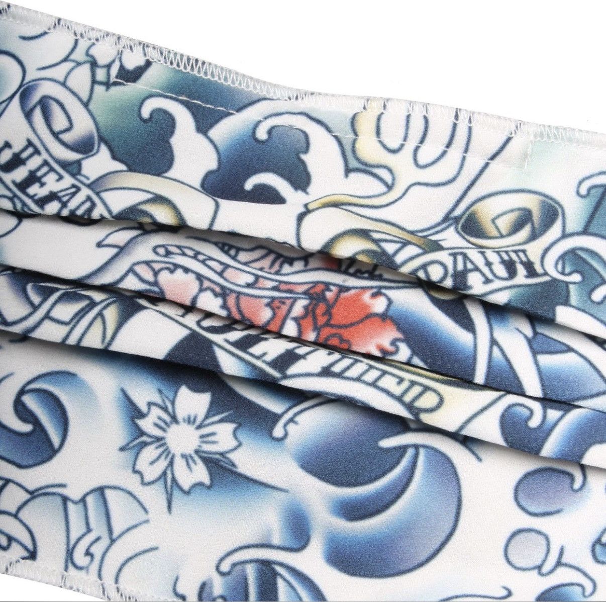 Jean Paul Gaultier Rare AW 2019 Show Invitation Dragon Print Face Mask Size ONE SIZE - 2 Thumbnail